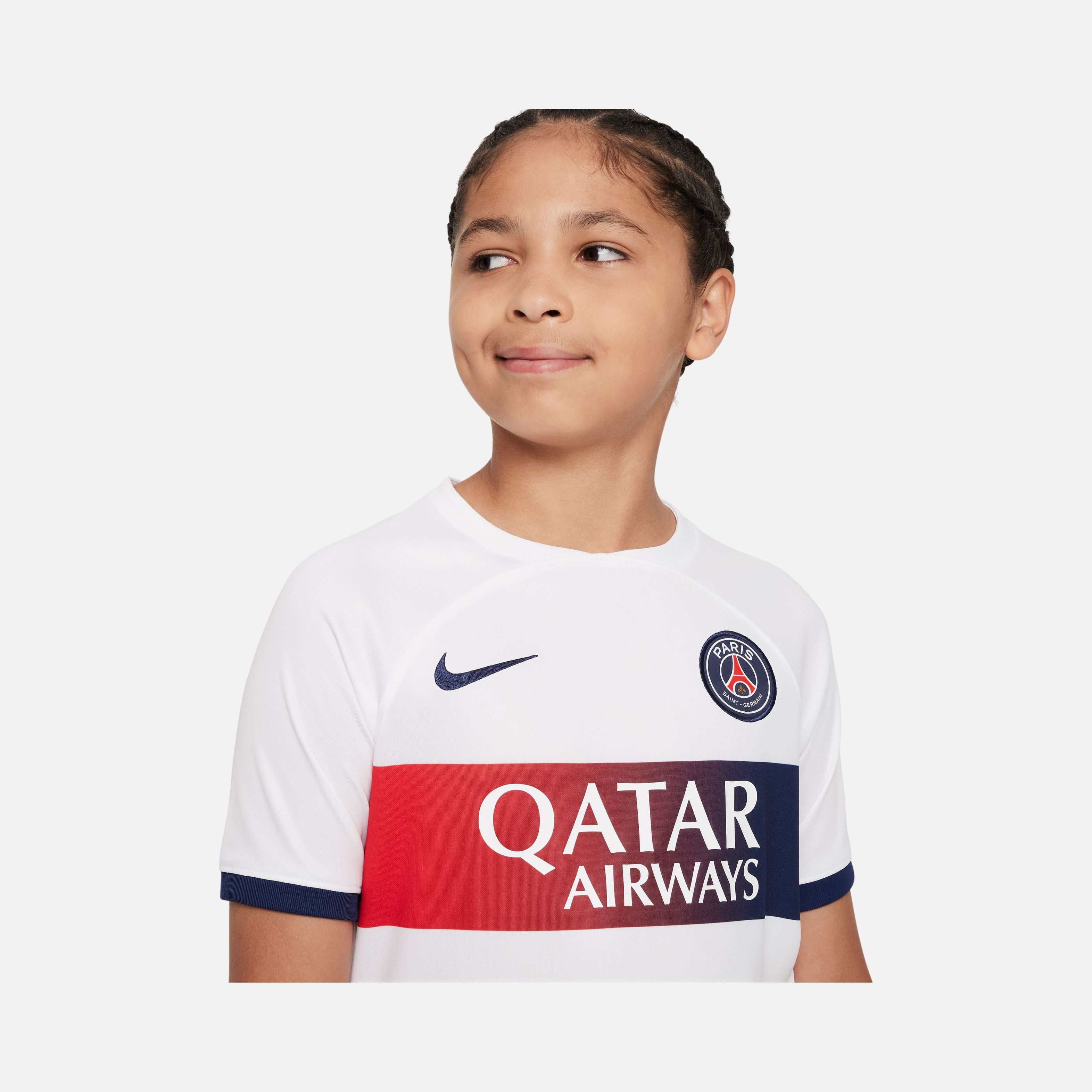 Nike Paris Saint-Germain 2023-2024 Stadium Deplasman Çocuk Forma