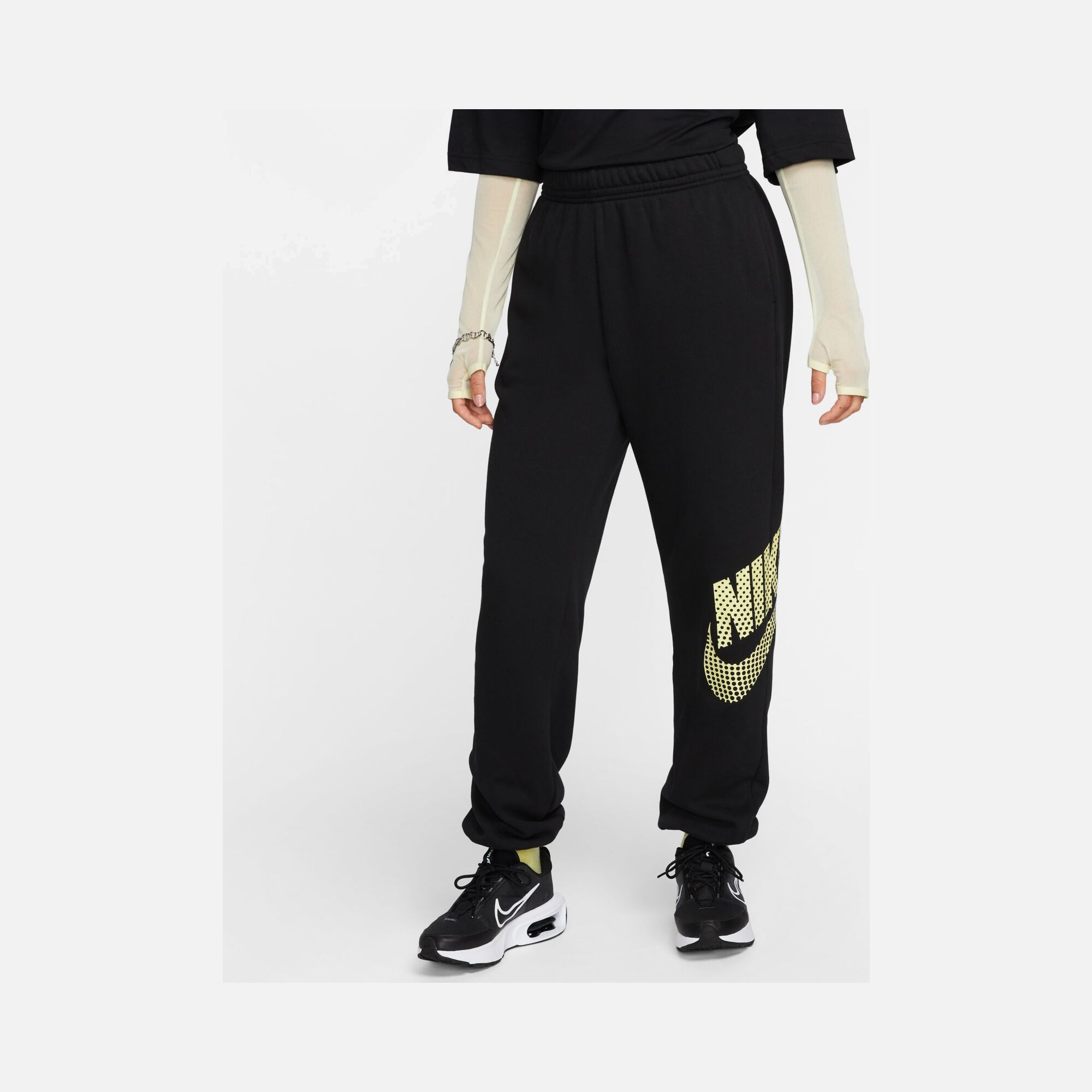 Nike Sportswear Oversized Graphic Fleece Dance Kadın Eşofman Altı