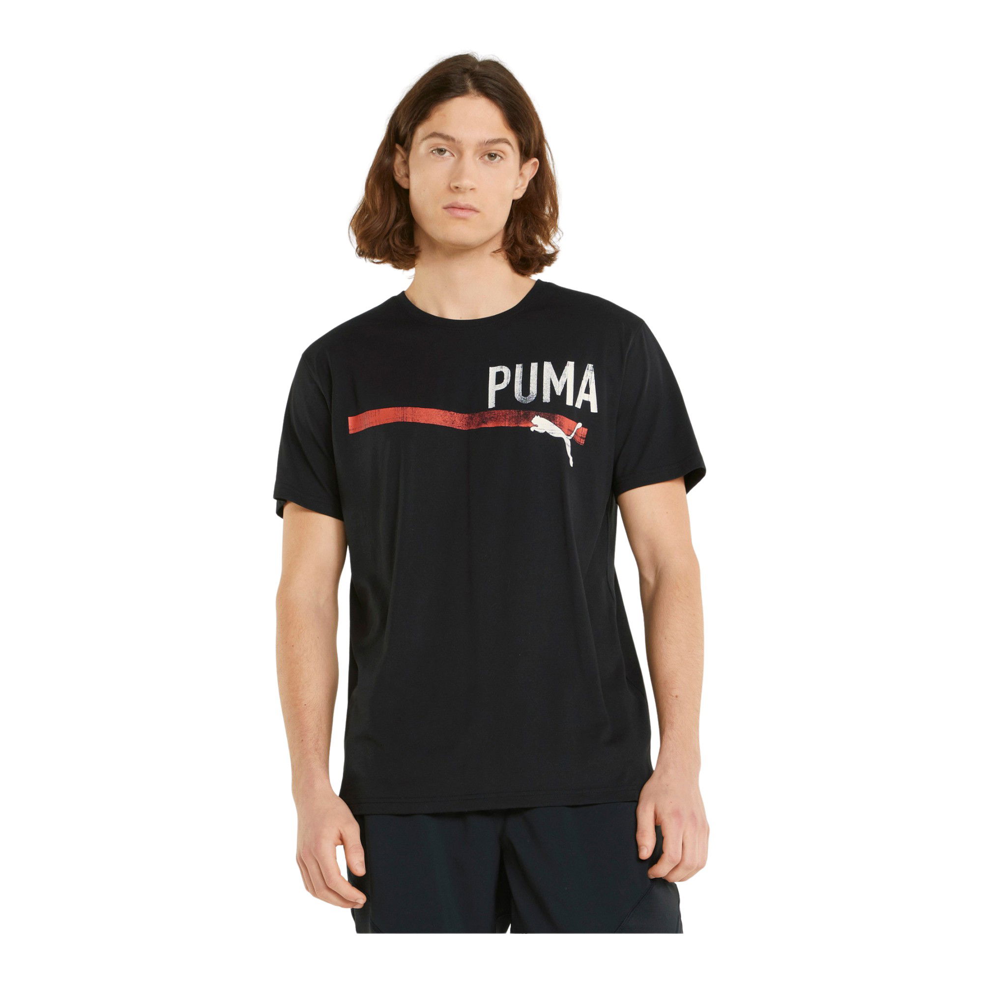Puma Performance Graphic Branded Training Short-Sleeve Erkek Tişört
