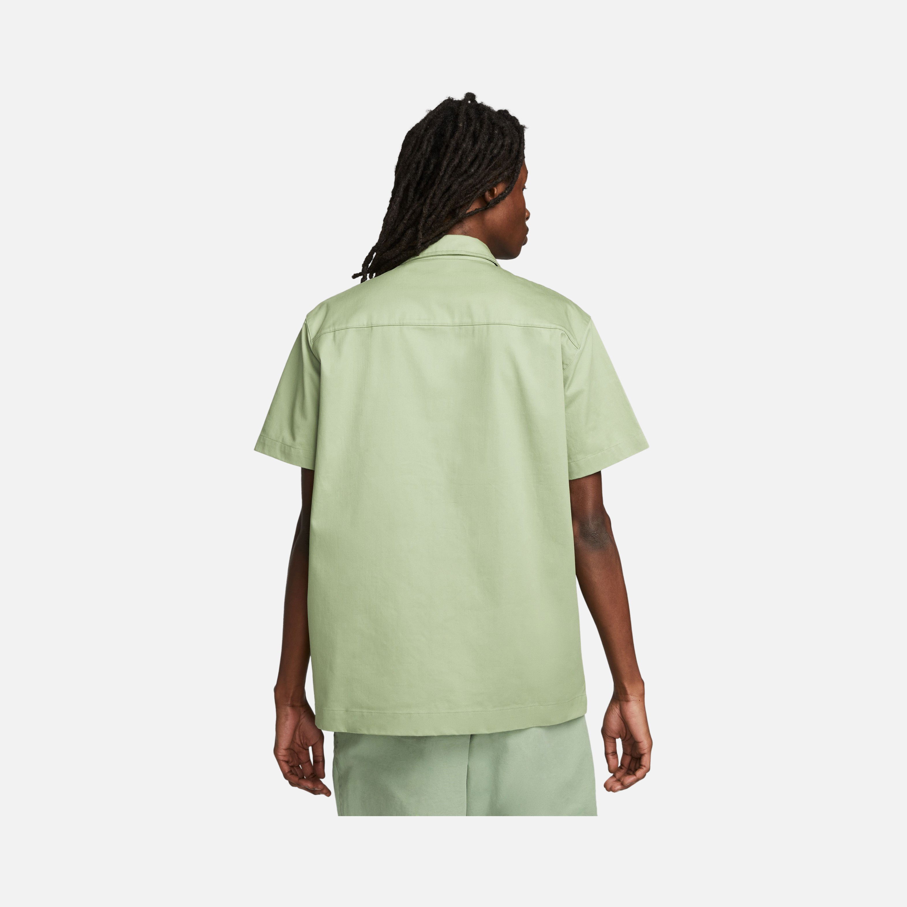 Nike Sportswear Woven Military Button-Down Short-Sleeve Erkek Gömlek