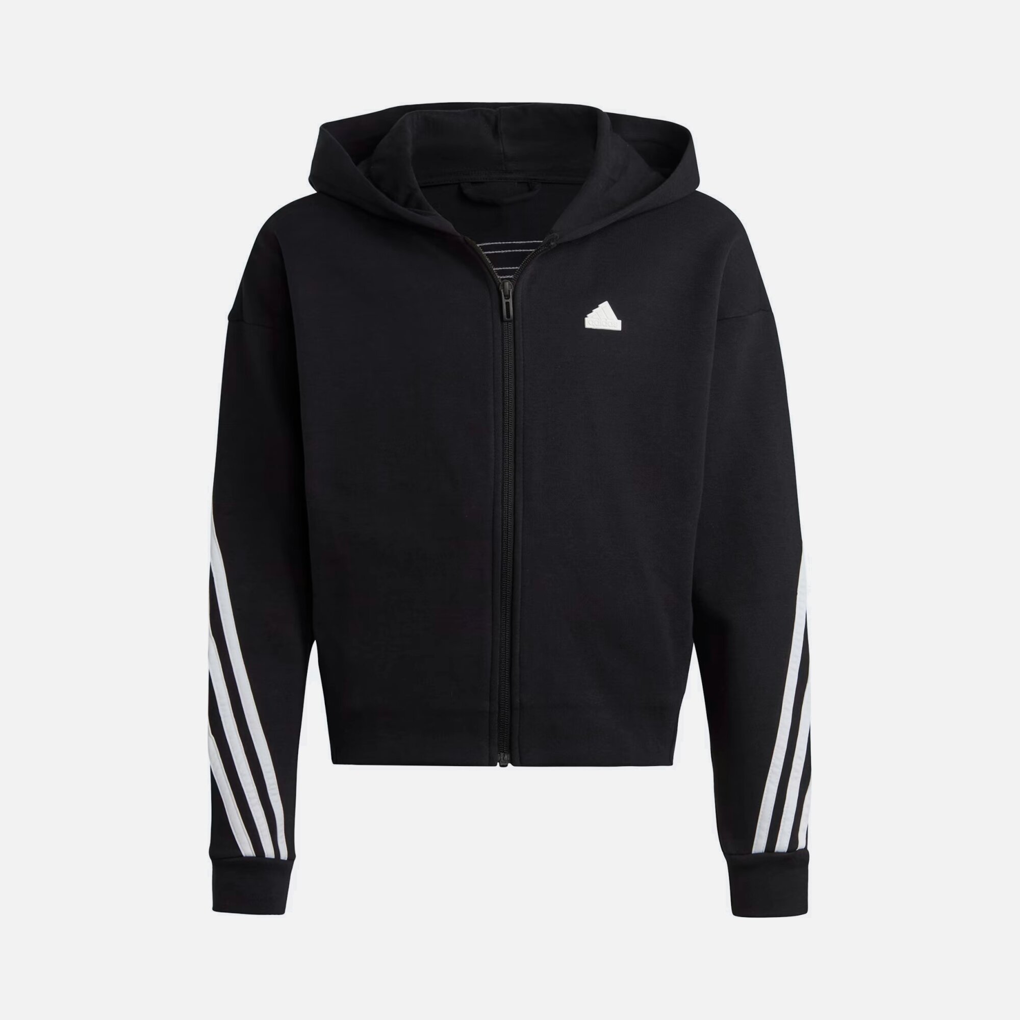 adidas Future Icons 3-Stripes Full-Zip Hoodie (Girls') Çocuk Sweatshirt
