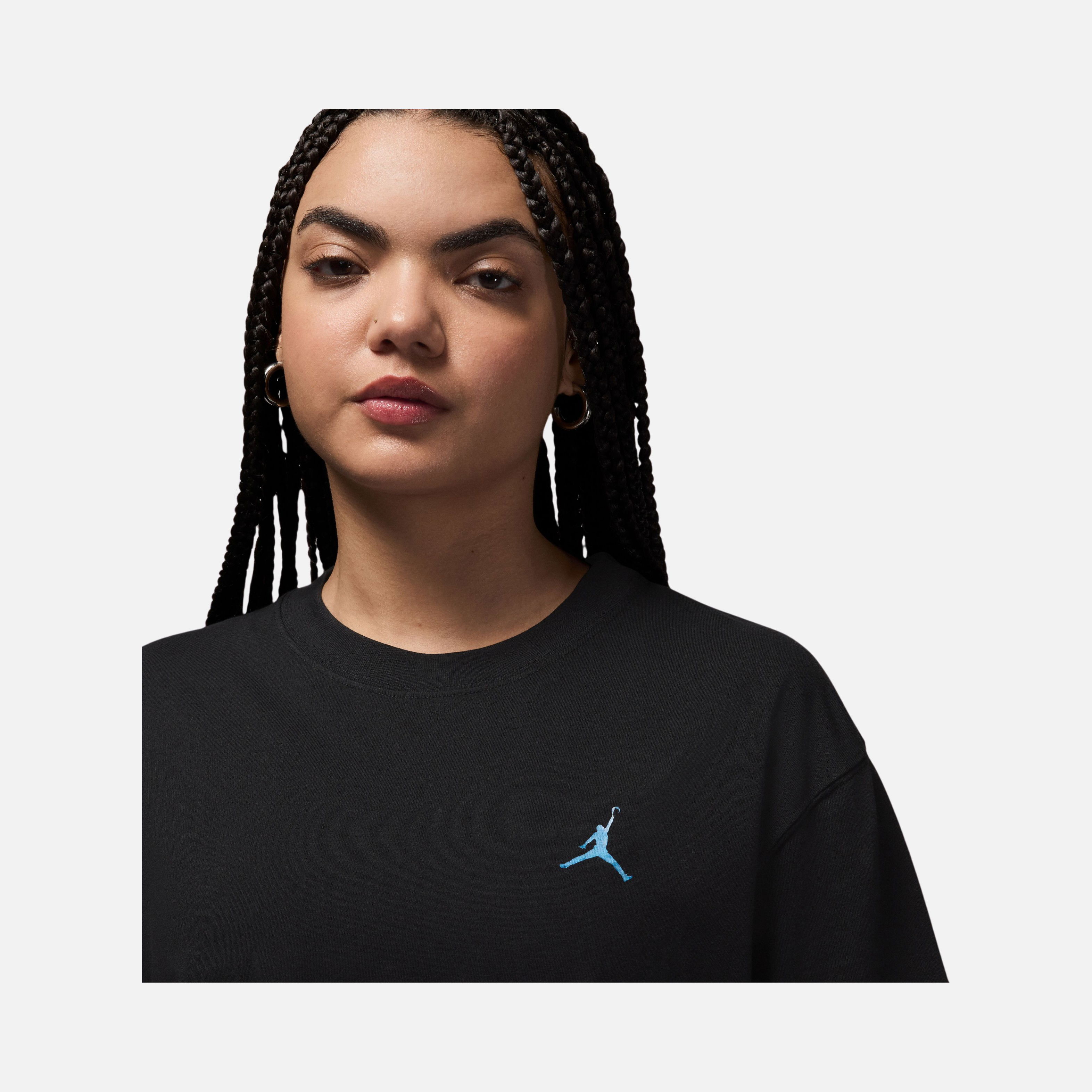Nike Jordan Ss Gf Gfx Tee Poolside Kadın Tişört