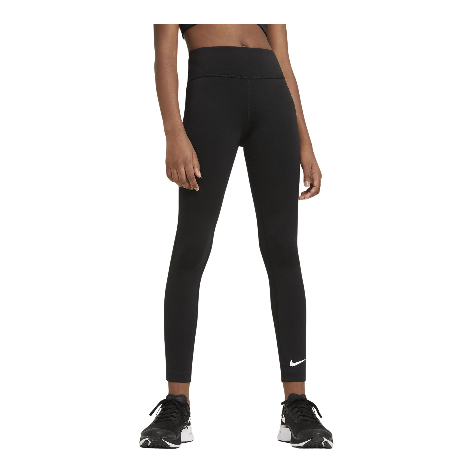 Nike One High-Waisted Training Leggings (Girls') Çocuk Tayt
