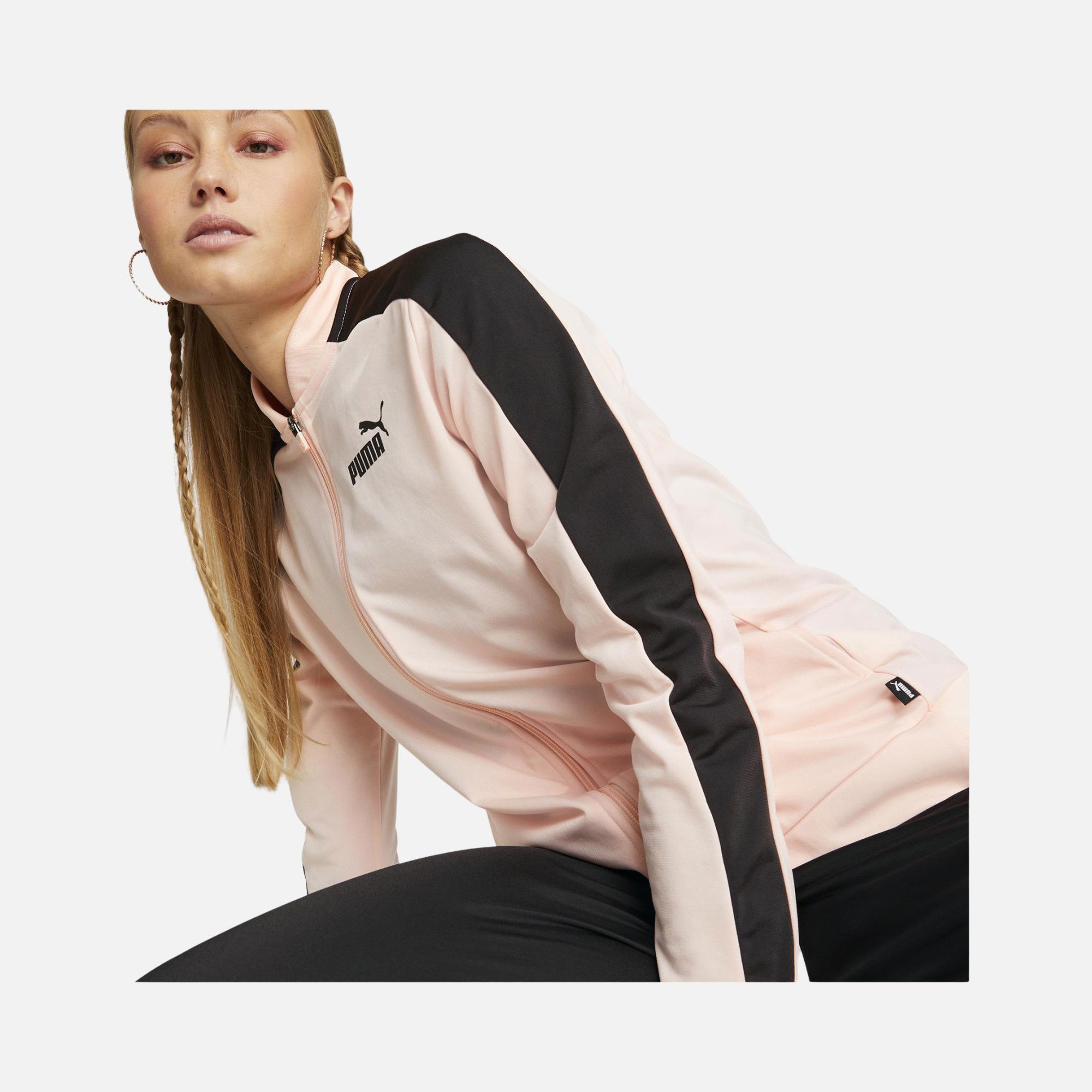 Puma Sportswear Baseball Tricot Full-Zip Kadın Eşofman Takımı