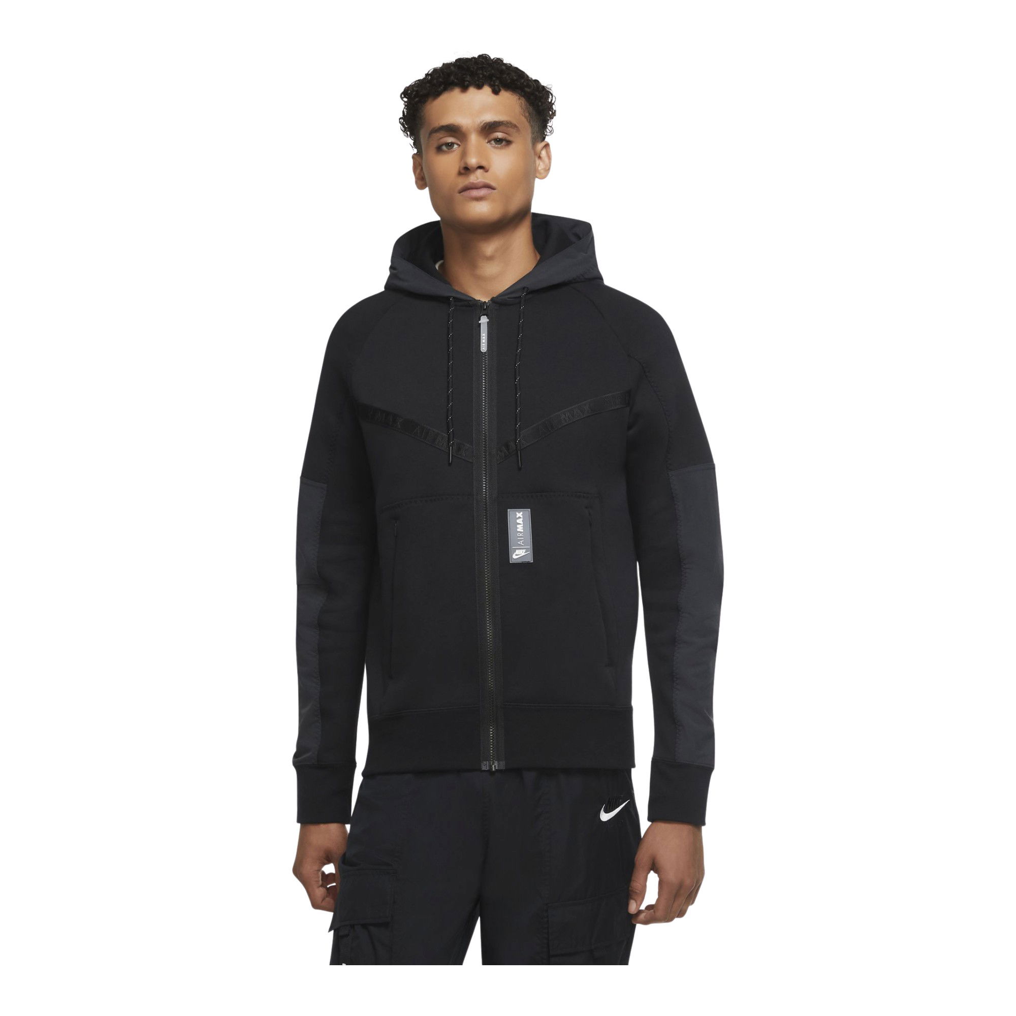 Nike Sportswear Air Max Full-Zip Fleece Hoodie Erkek Sweatshirt