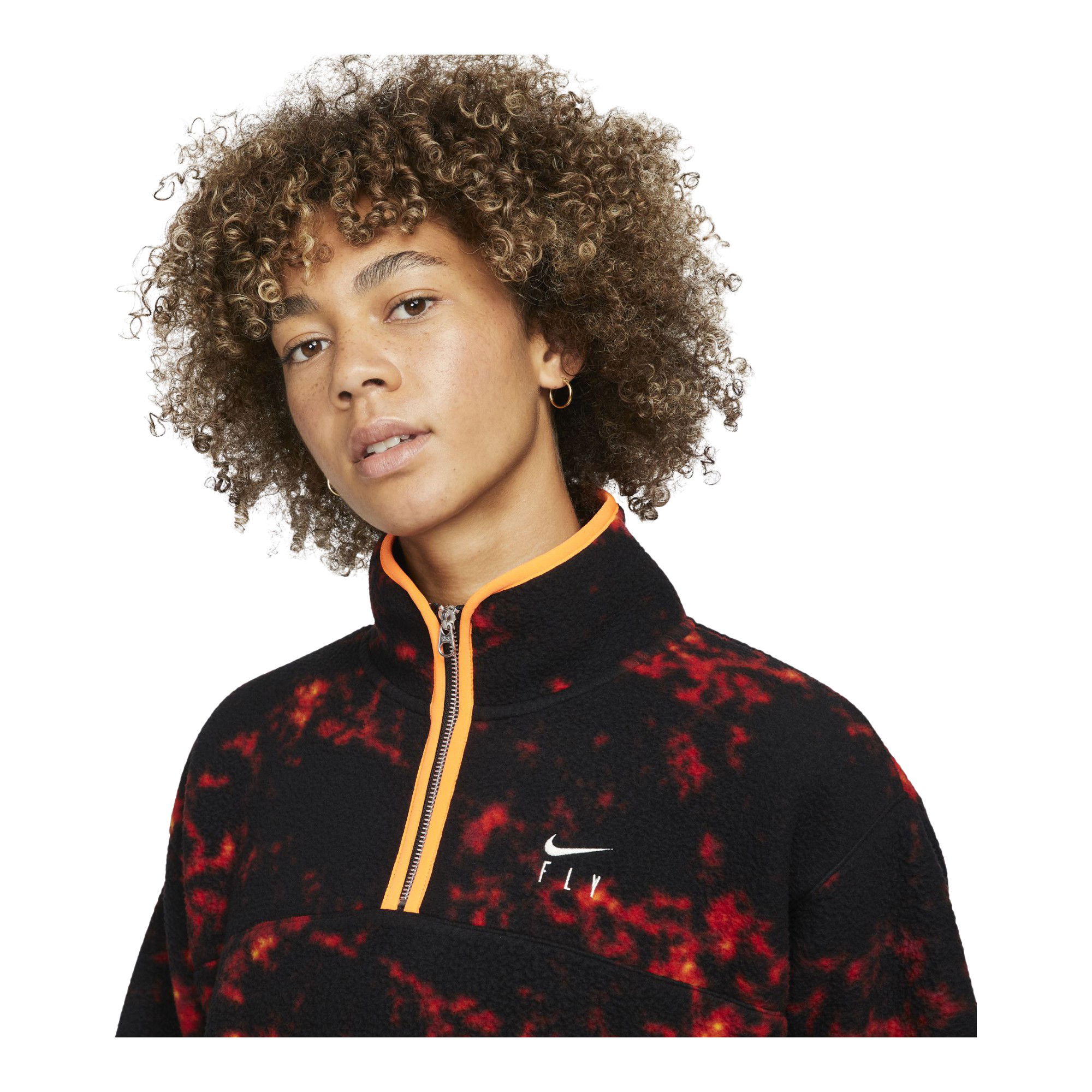 Nike Fly Seasonal Basketball 1/4-Zip Kadın Ceket