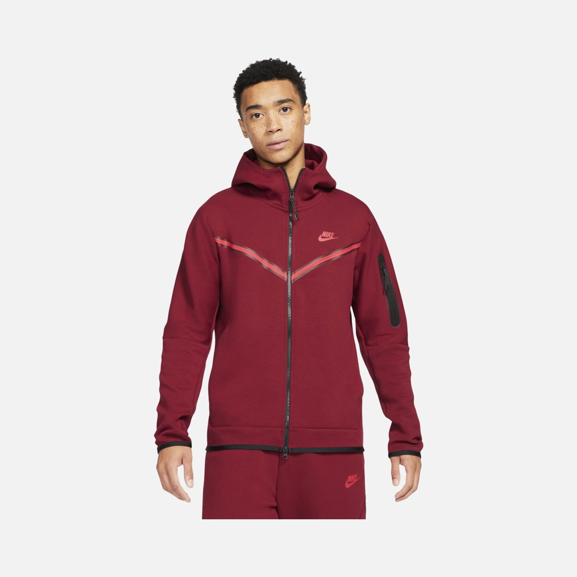 Nike Sportswear Tech Fleece Full-Zip Hoodie Erkek Sweatshirt