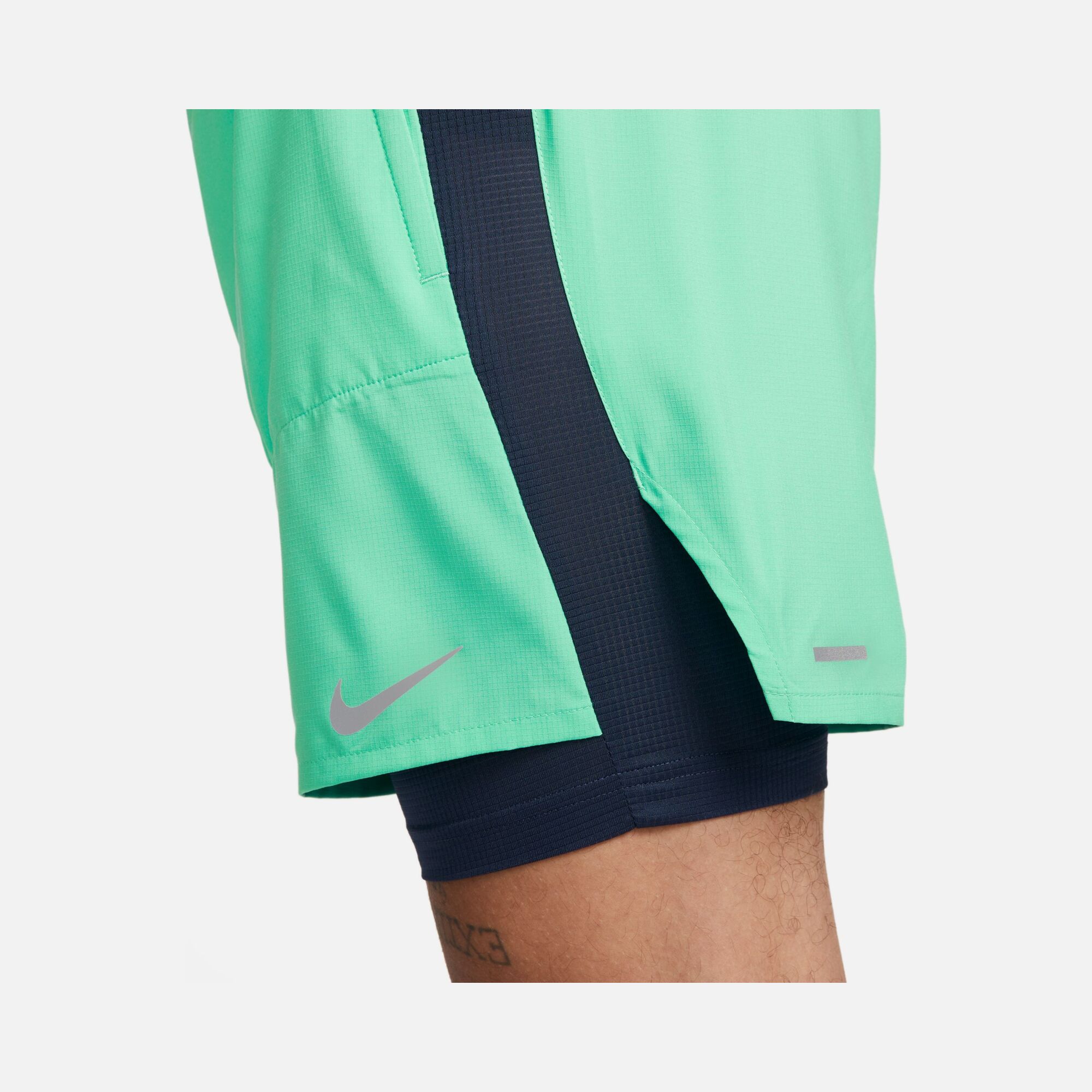 Nike Dri-Fit Stride Hybrid 13cm (approx.) 2-in-1 Running Erkek Şort