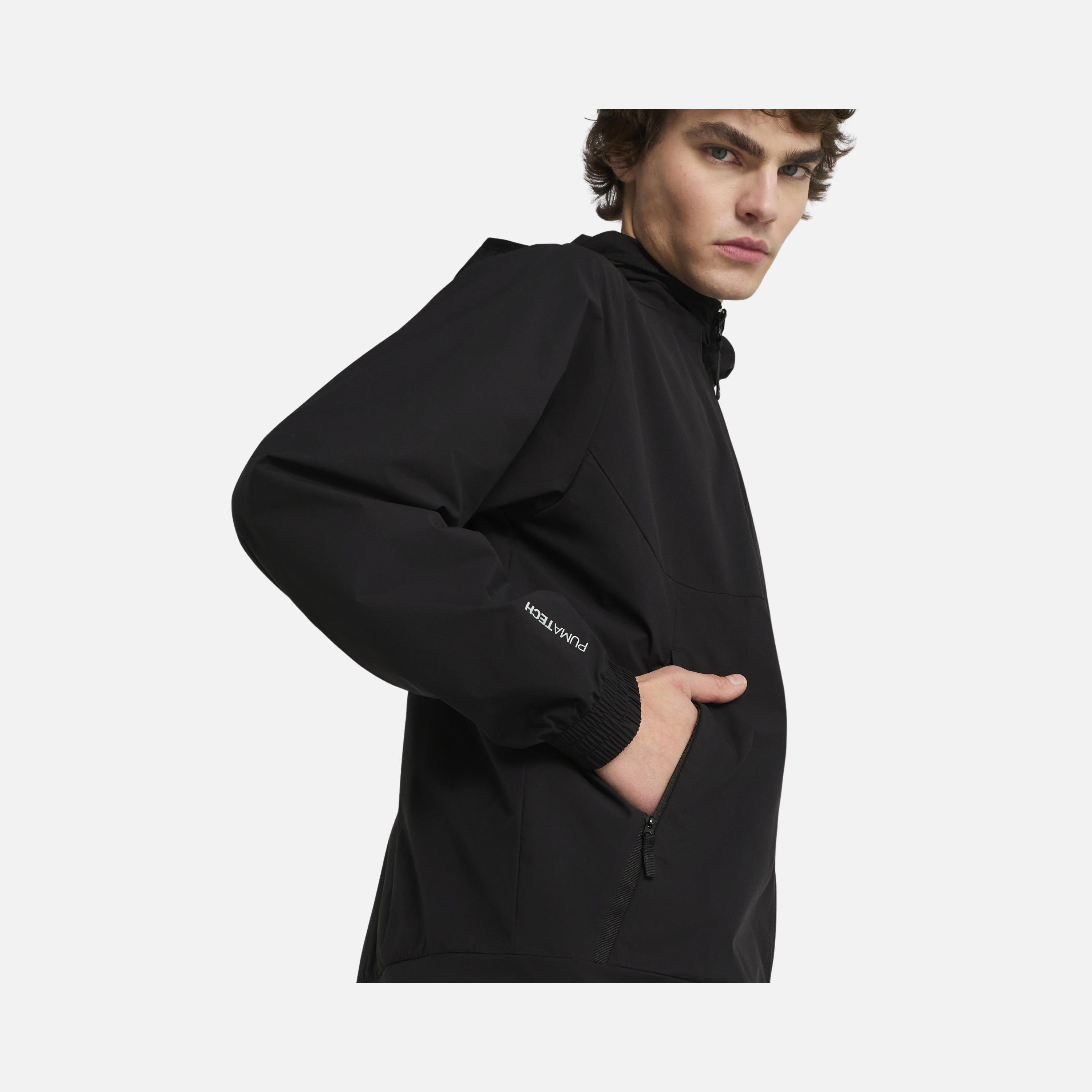 Puma Sportswear Tech Track Woven Full-Zip Hooded Erkek Ceket