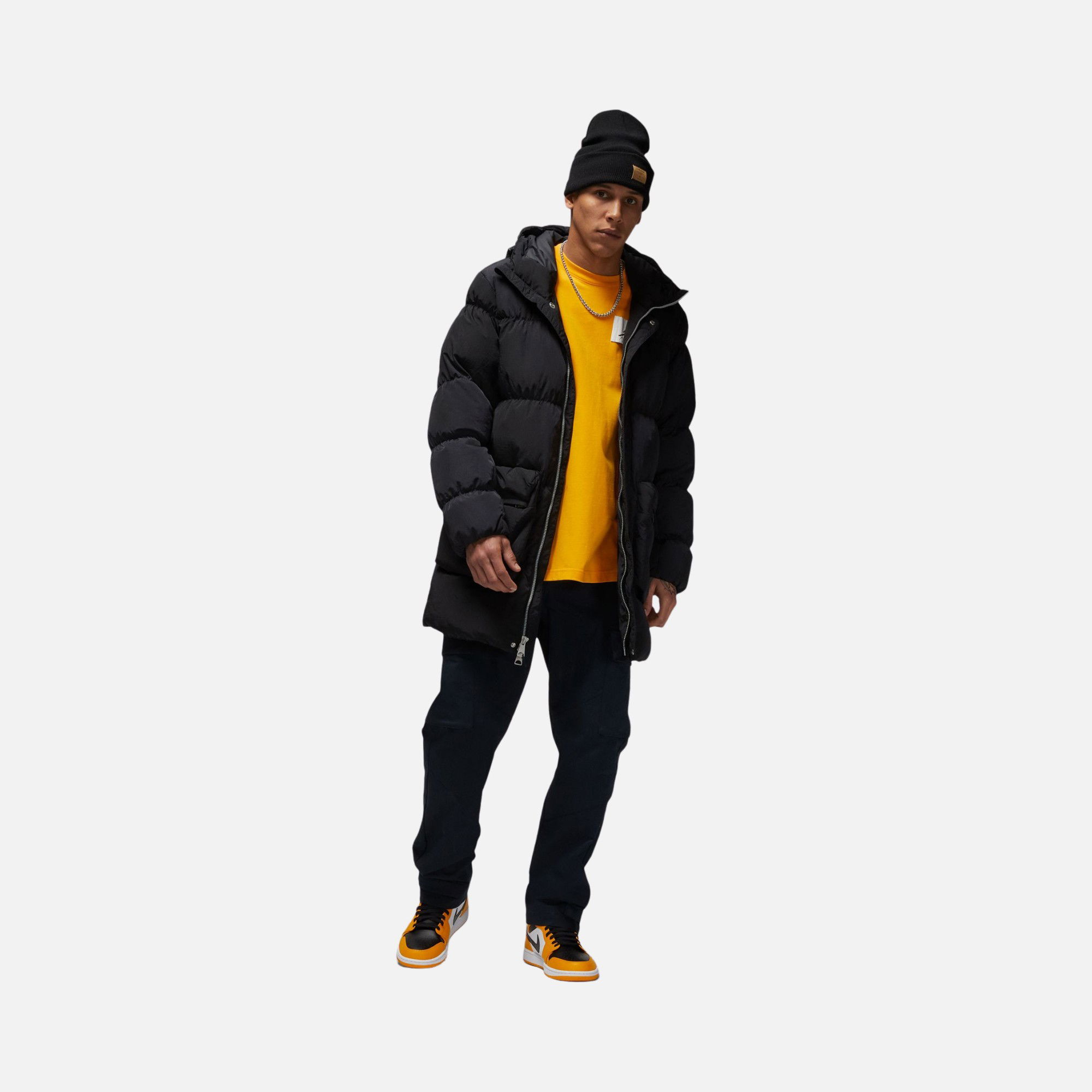 Nike Jordan Essential Statement 550 Down Fill Full-Zip Hoodie Erkek Parka