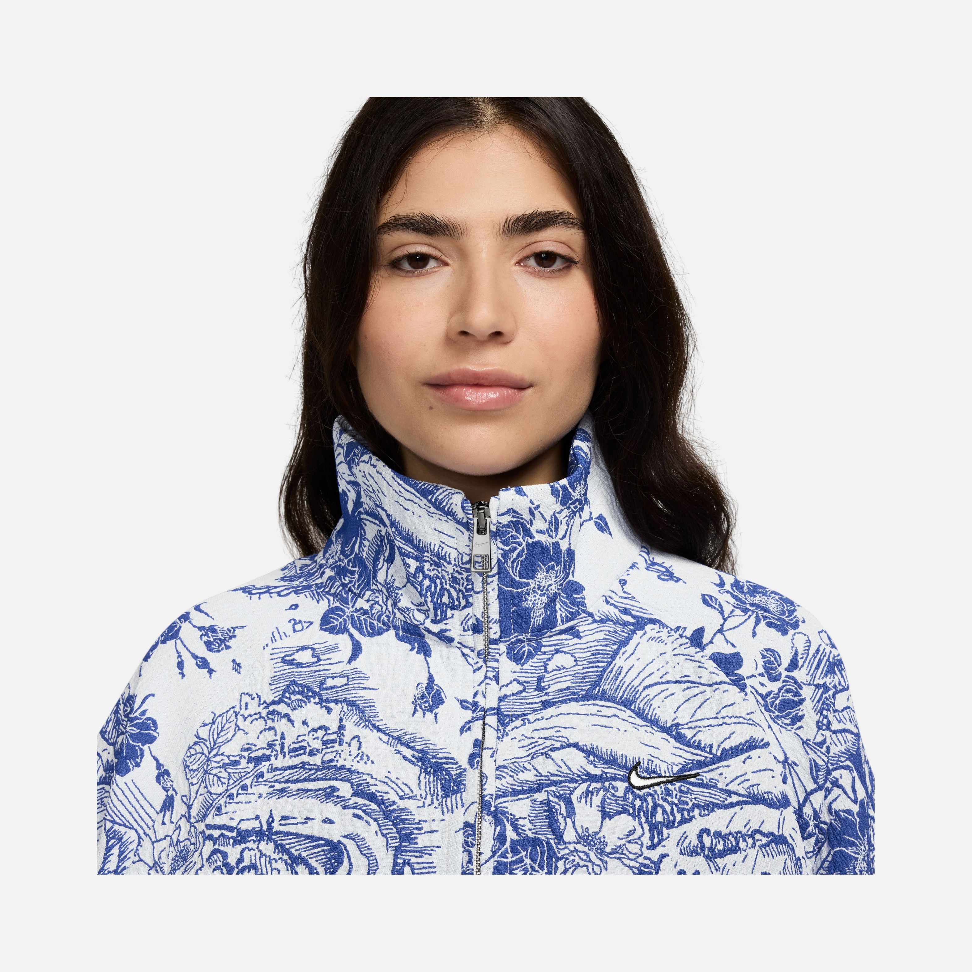 Nike Sportswear Collection Oversized Jacquard Raglan Sleeve Full-Zip Kadın Ceket