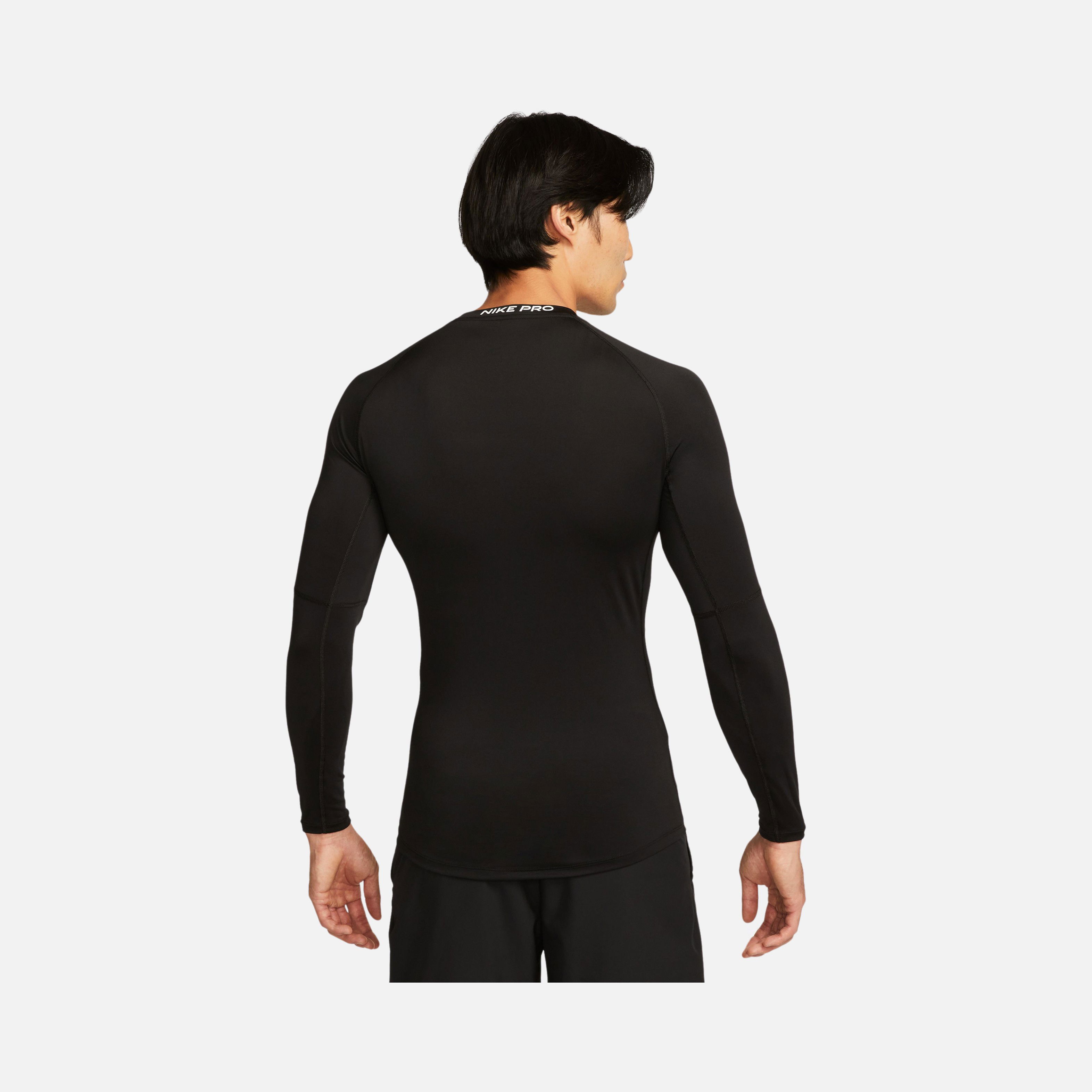 Nike Pro Dri-Fit Tight Fitness Training Long-Sleeve Erkek Tişört