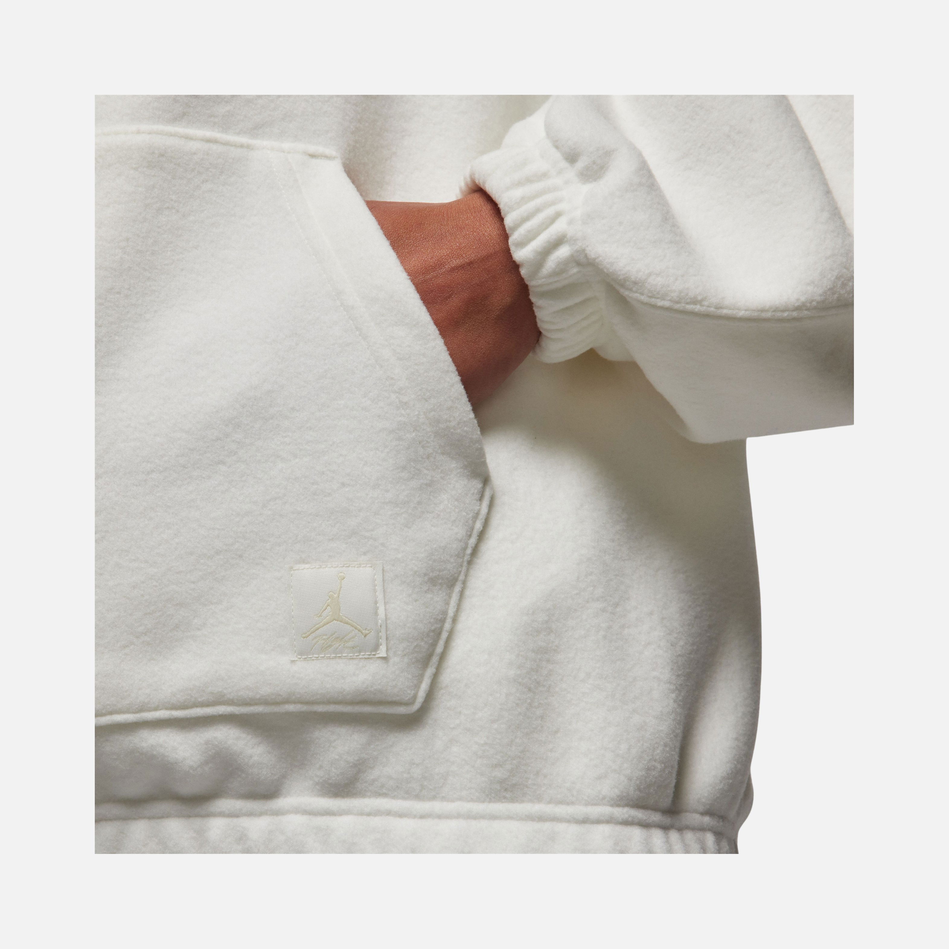 Nike Jordan Essentials Flight Fleece Winterized Wide Cut Hoodie Kadın Sweatshirt