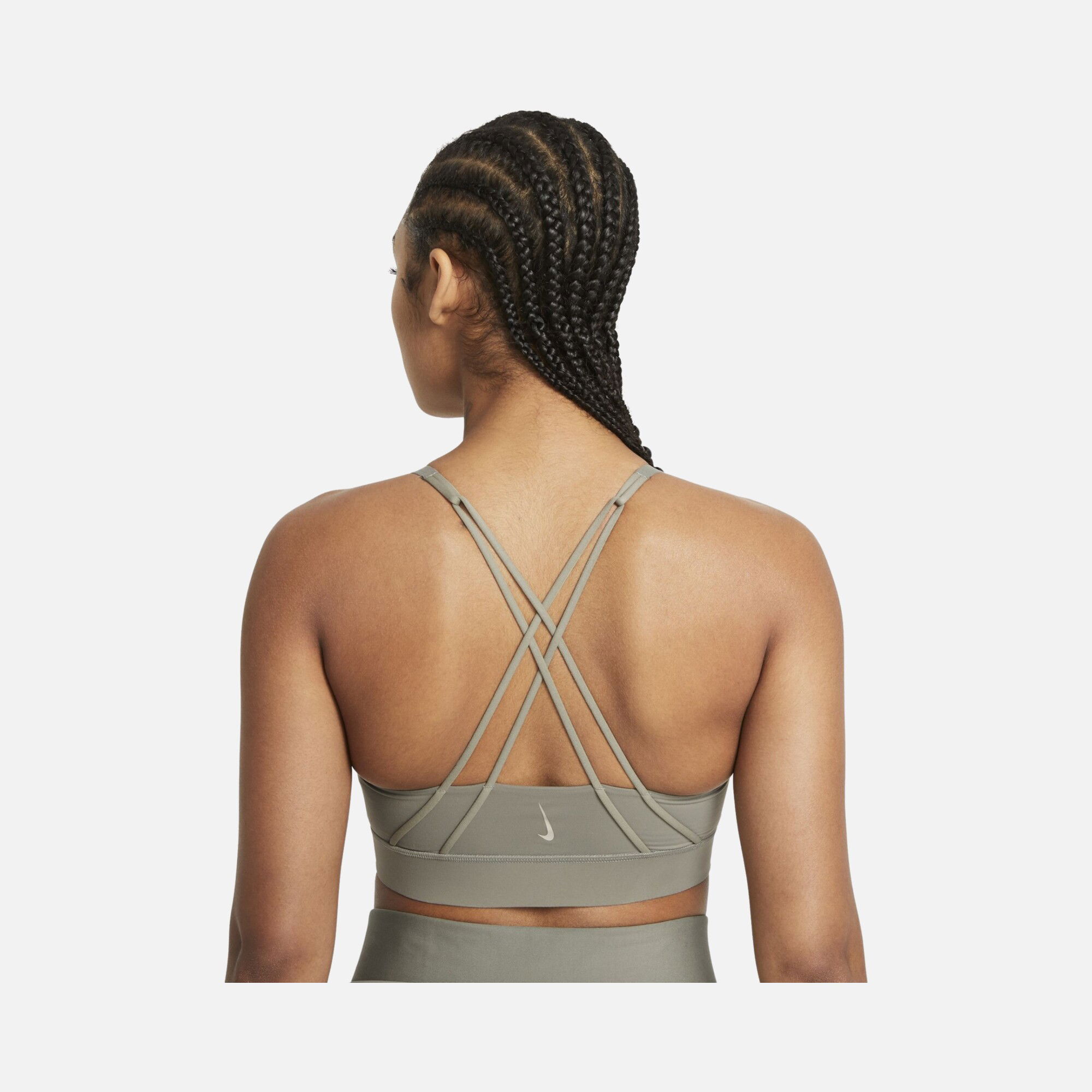 Nike Swoosh Luxe Medium Support Sports Training Kadın Bra