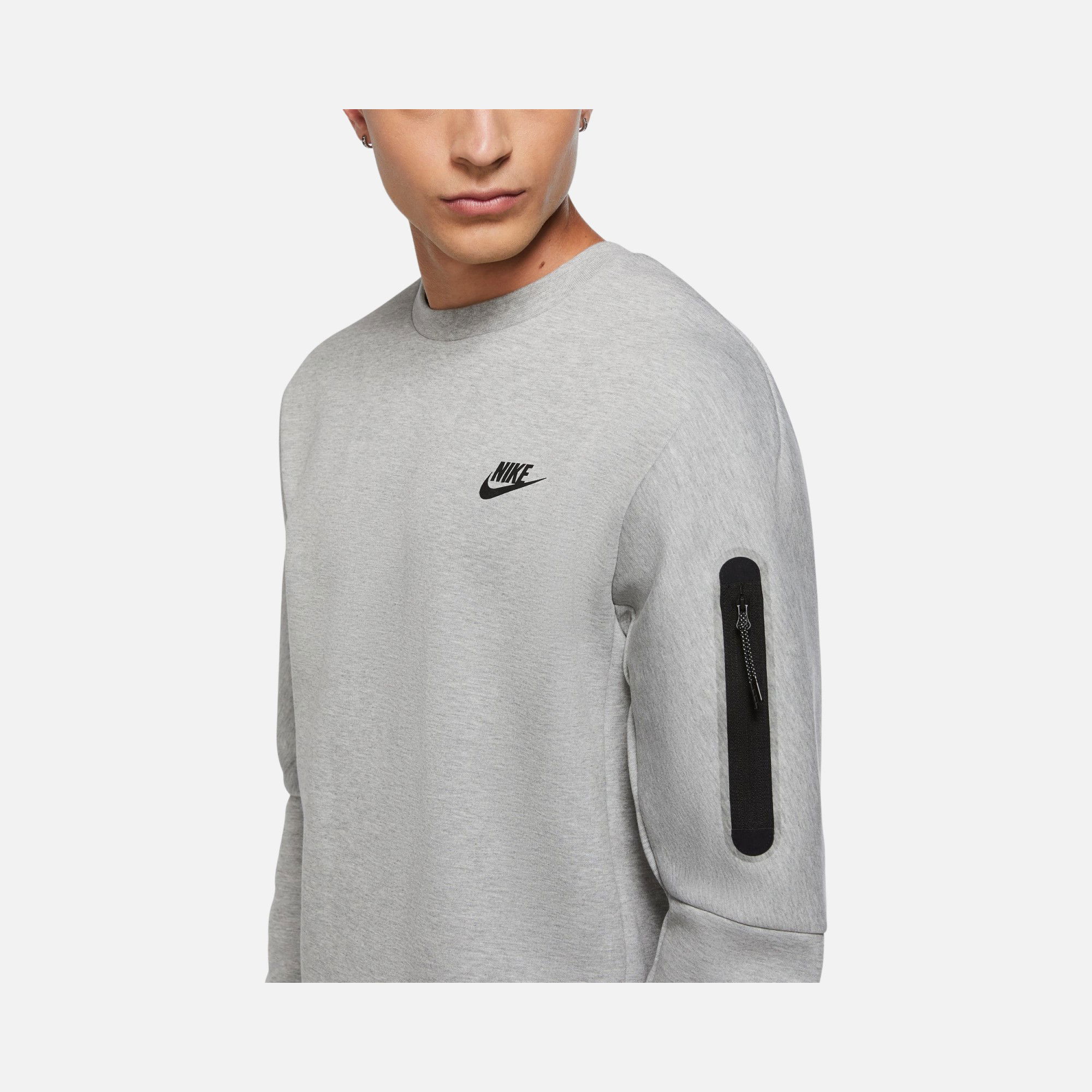 Nike Sportswear Tech Fleece Crew Erkek Sweatshirt