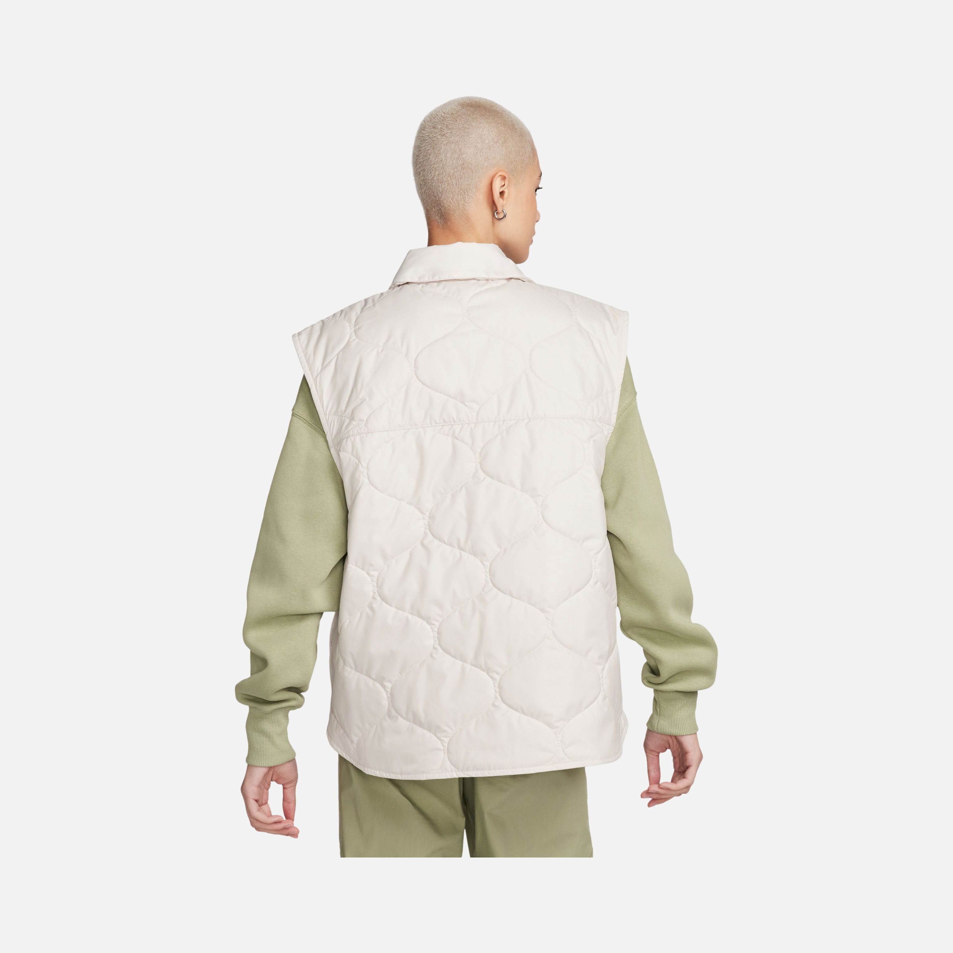 Nike Sportswear Essential Quilting Fabric Full-Snap Kadın Yelek