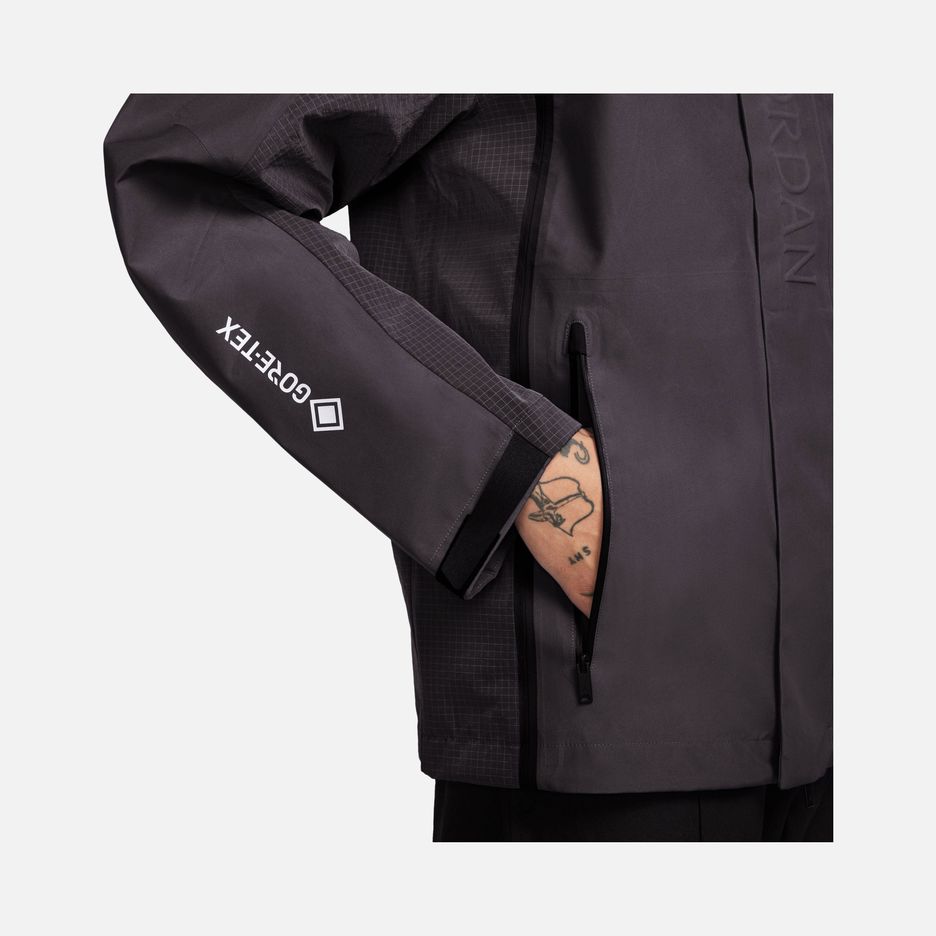 Nike Air Jordan Gore-Tex 2-Way Full Length Zipper Hoodie Erkek Ceket