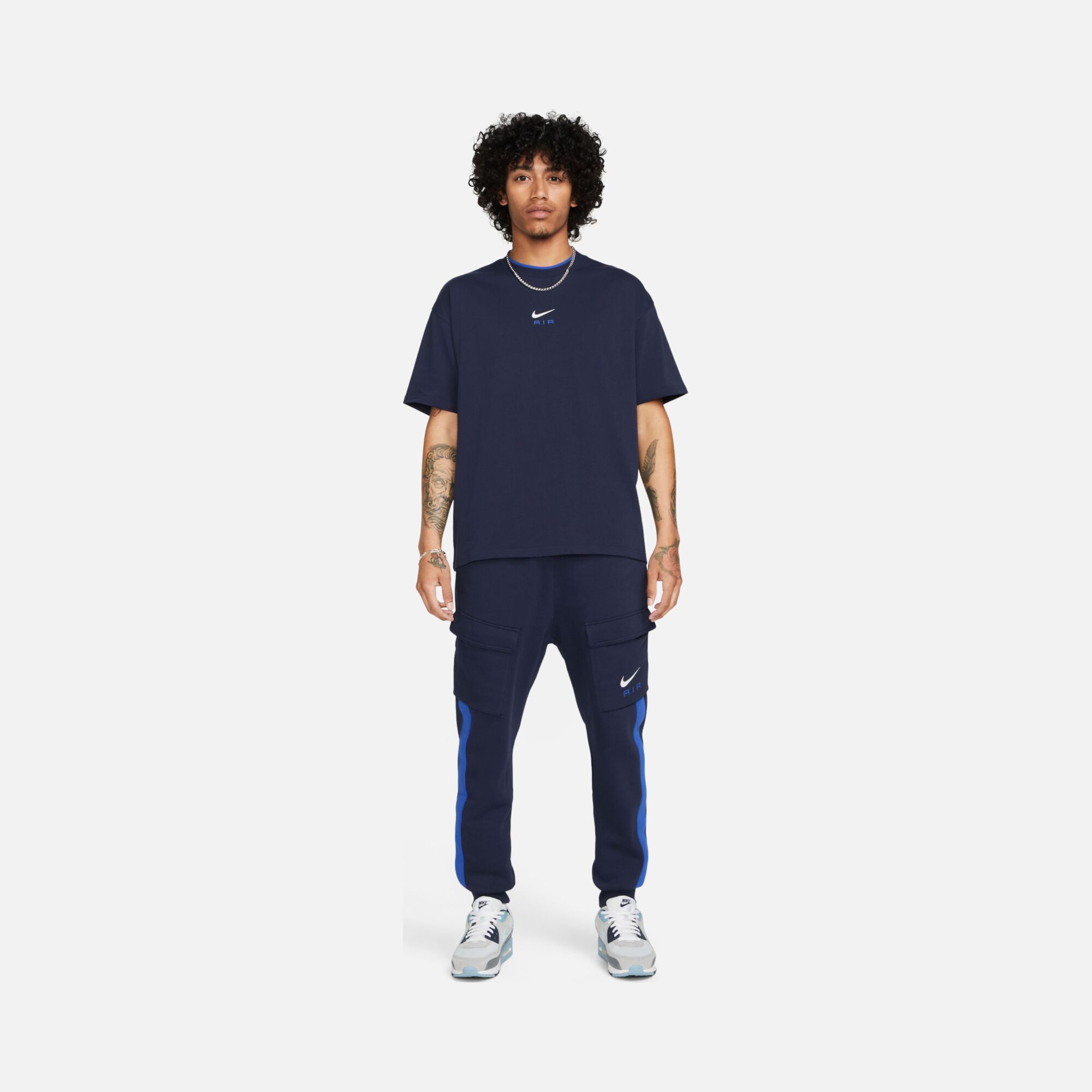 Nike Sportswear Swoosh Air Fleece Cargo Erkek Eşofman Altı