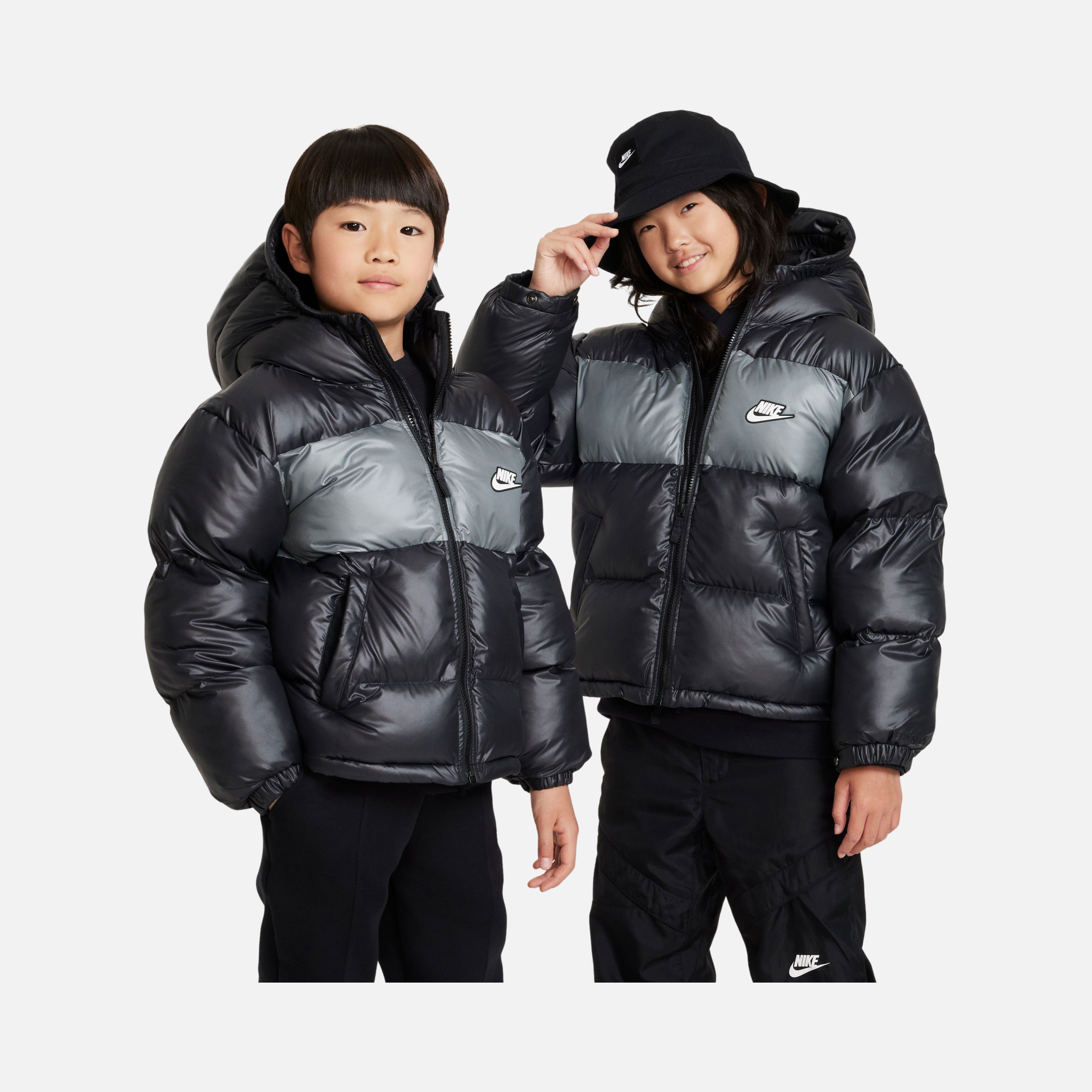 Nike Sportswear Therma-Fit Repel Heavyweight Synthetic Fill Full-Zip Hoodie Çocuk Mont