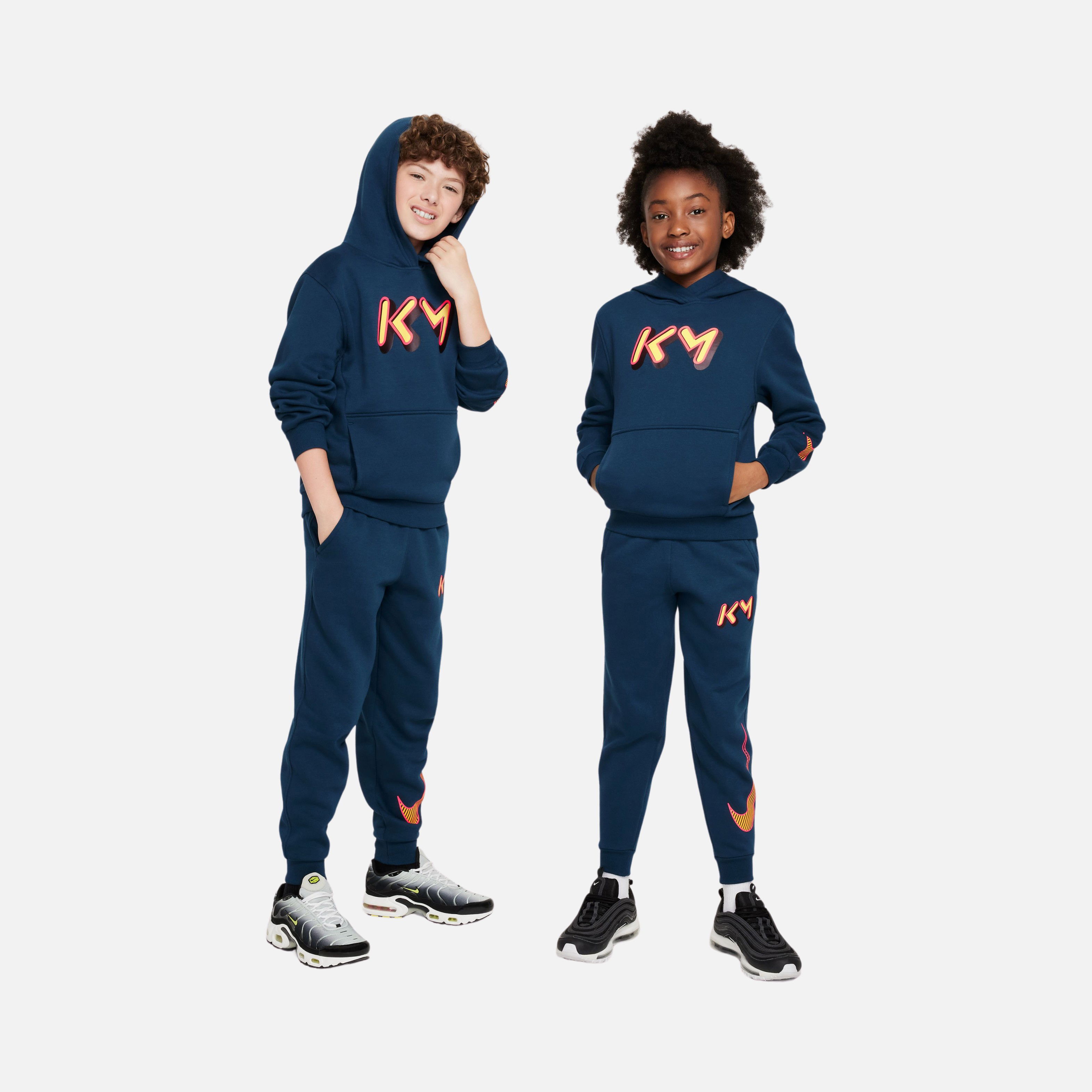 Nike Kylian Mbappé Club Fleece Multidirectional Hoodie Çocuk Sweatshirt