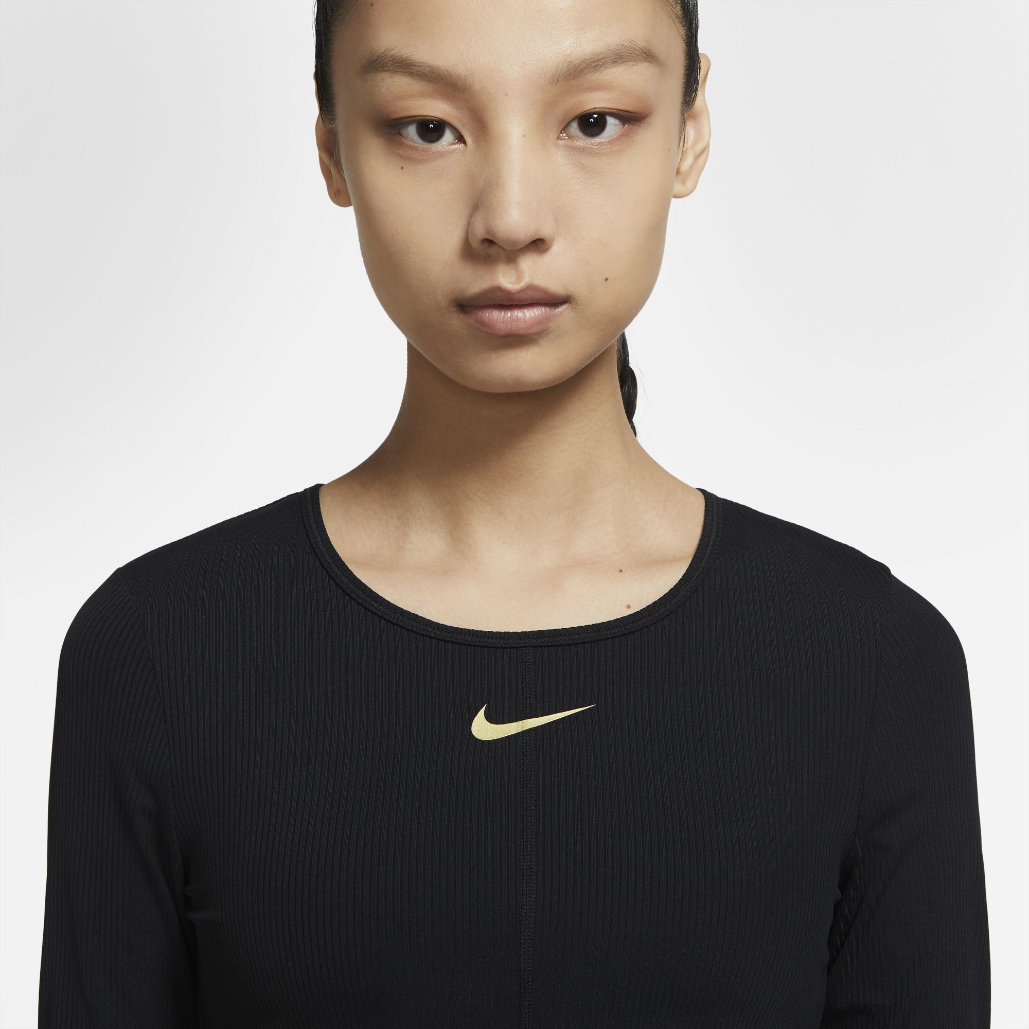 Nike Icon Clash Long-Sleeve Running Top Kadın Tişört