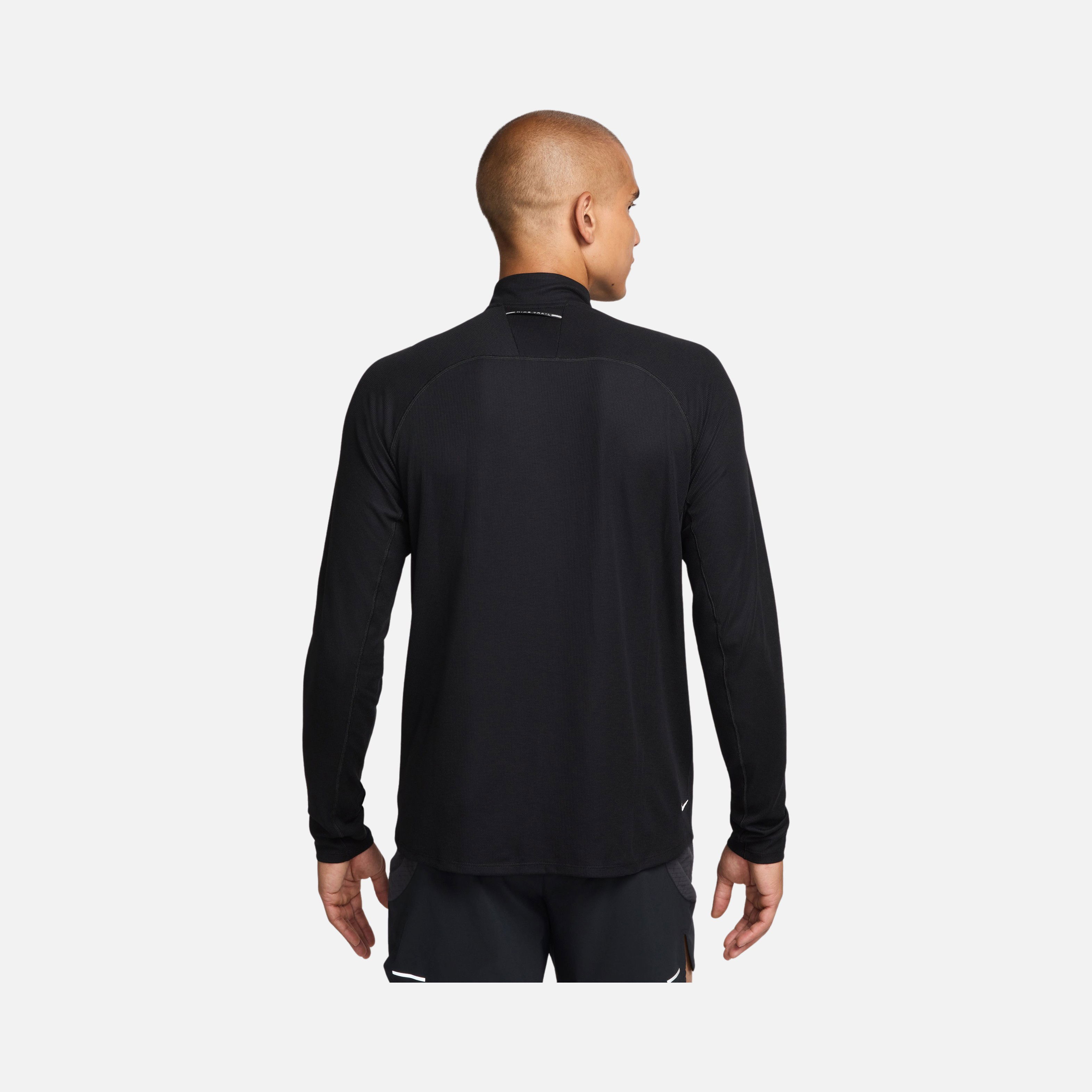 Nike Dri-Fit Mid-Layer Trail Running 1/2-Zip Long-Sleeve Erkek Tişört