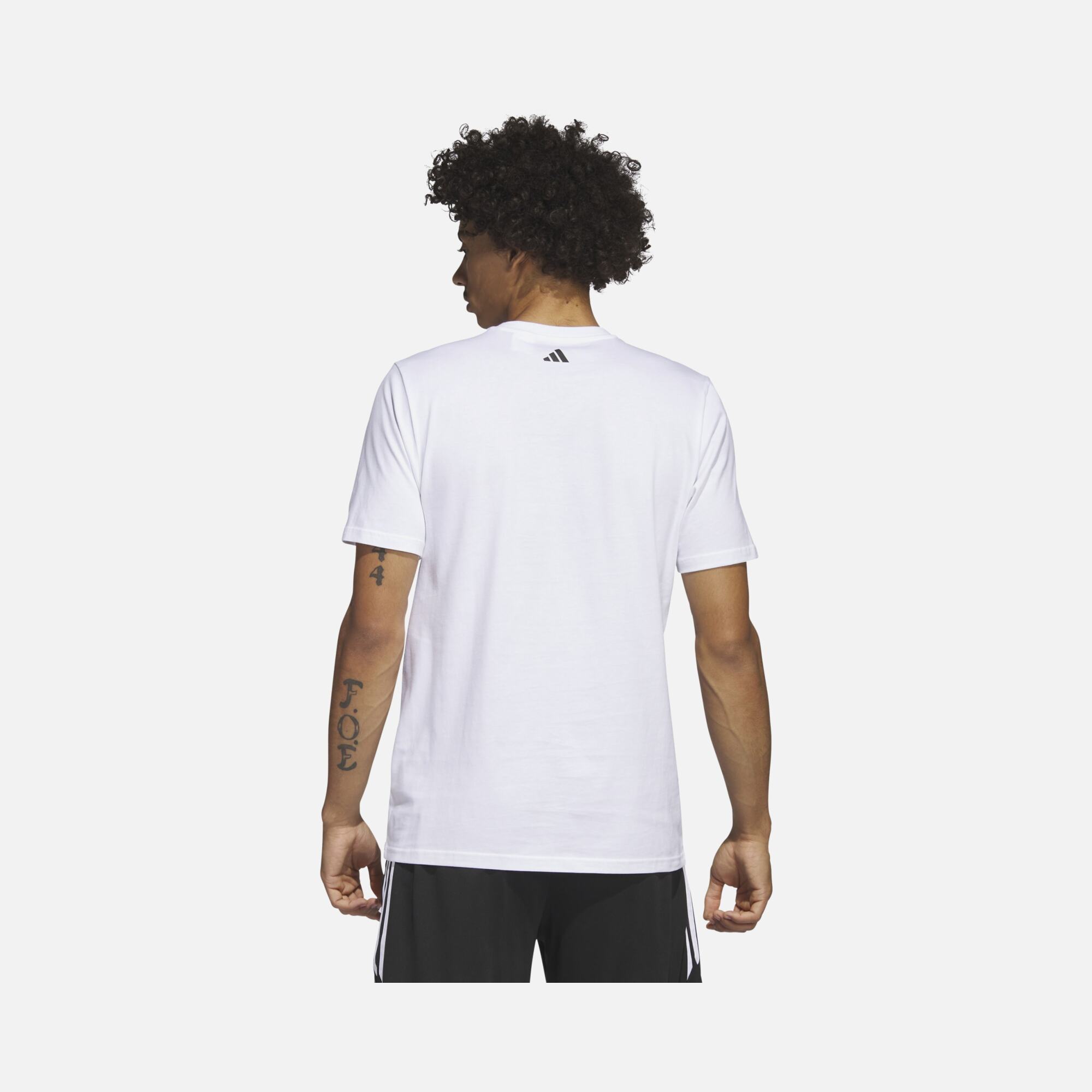 adidas Lil'Stripe Basketball Graphic Short-Sleeve Erkek Tişört