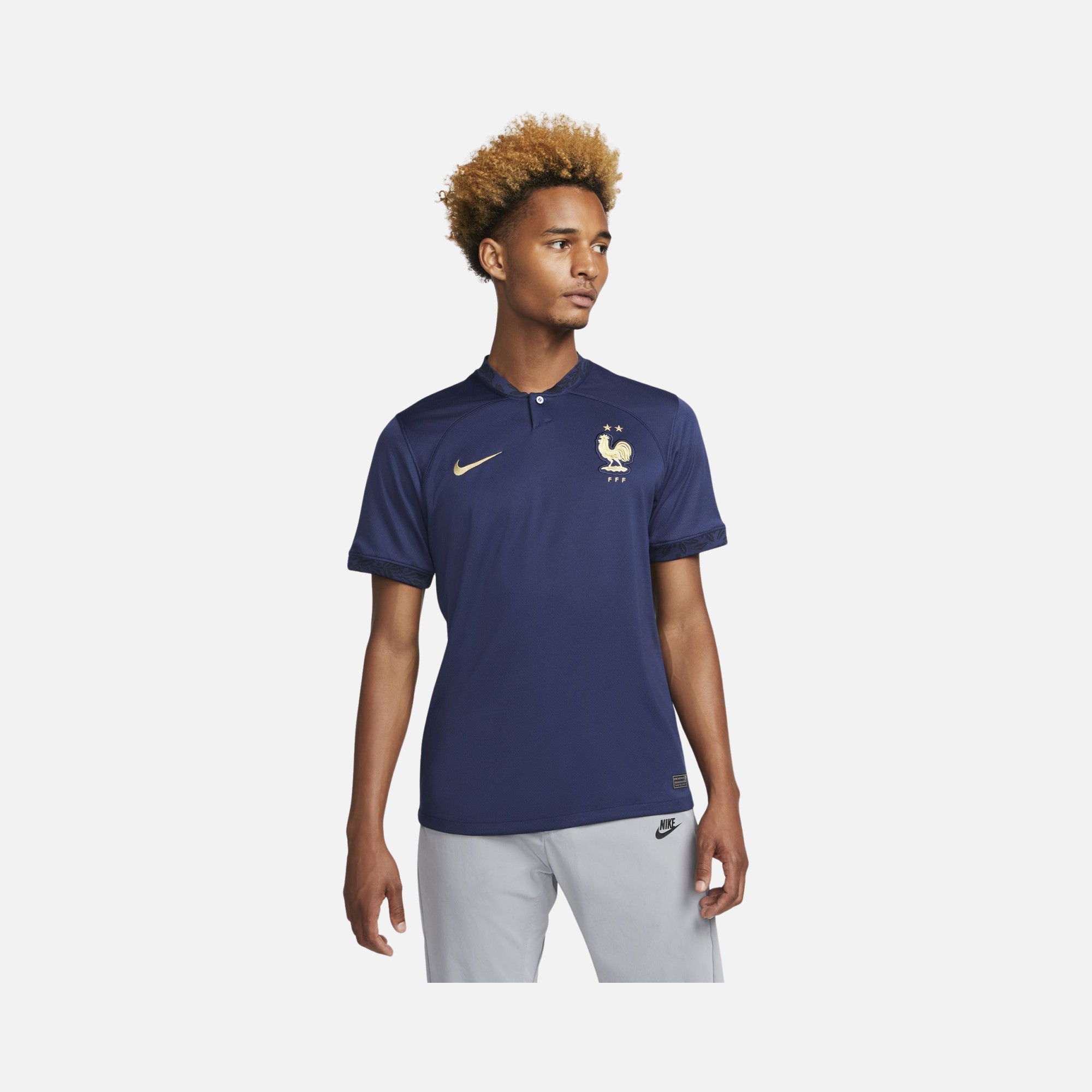 Nike France 2022-2023 Stadyum İç Saha Erkek Forma