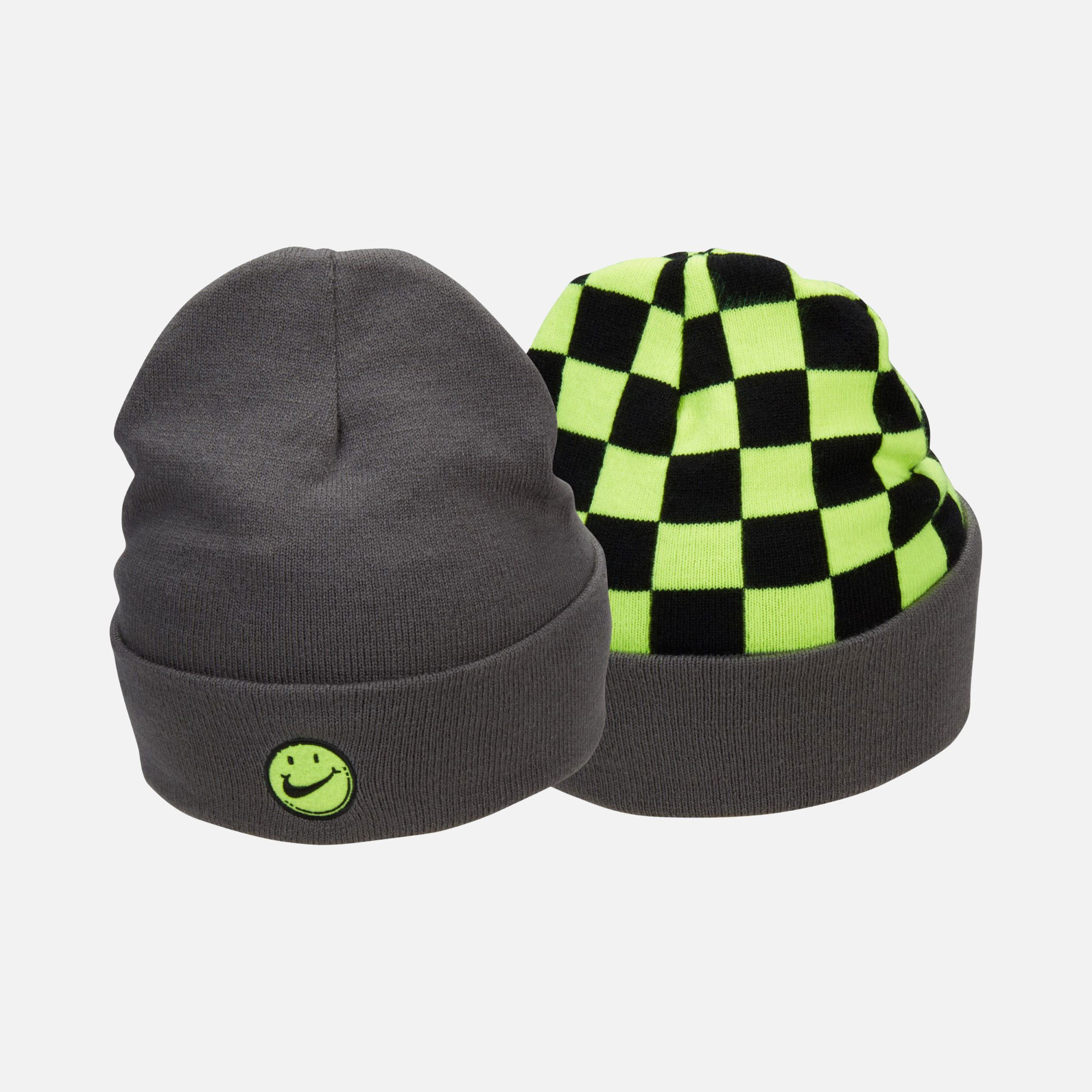 Nike Sportswear Peak Reversible Tall Cuff Smiley Çocuk Bere