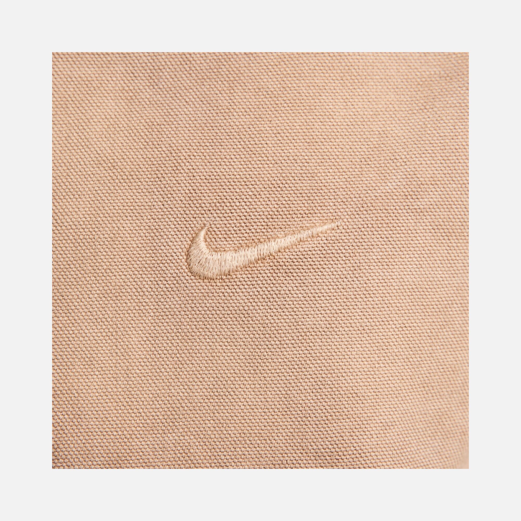 Nike Life Unlined Dye  Canvas Woven Fabric Full-Zip Hoodie Erkek Ceket