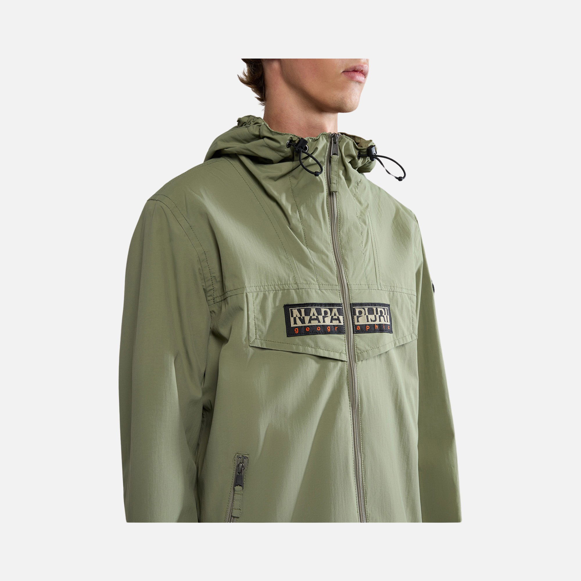 Napapijri Sportswear Rainforest Open Full-Zip Hoodie Erkek Ceket