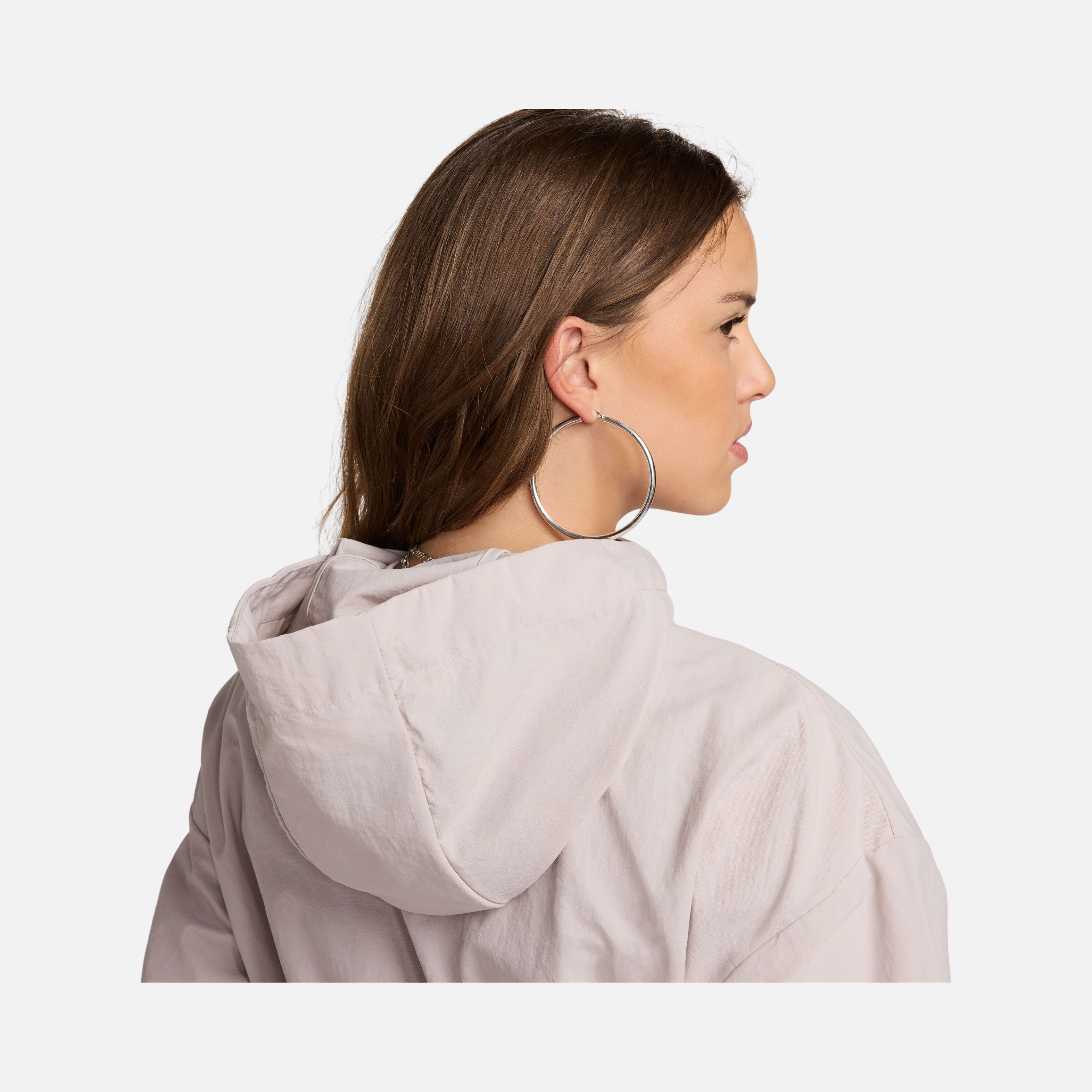 Nike Sportswear Everything Wovens Oversized Full-Zip Hoodie Kadın Ceket