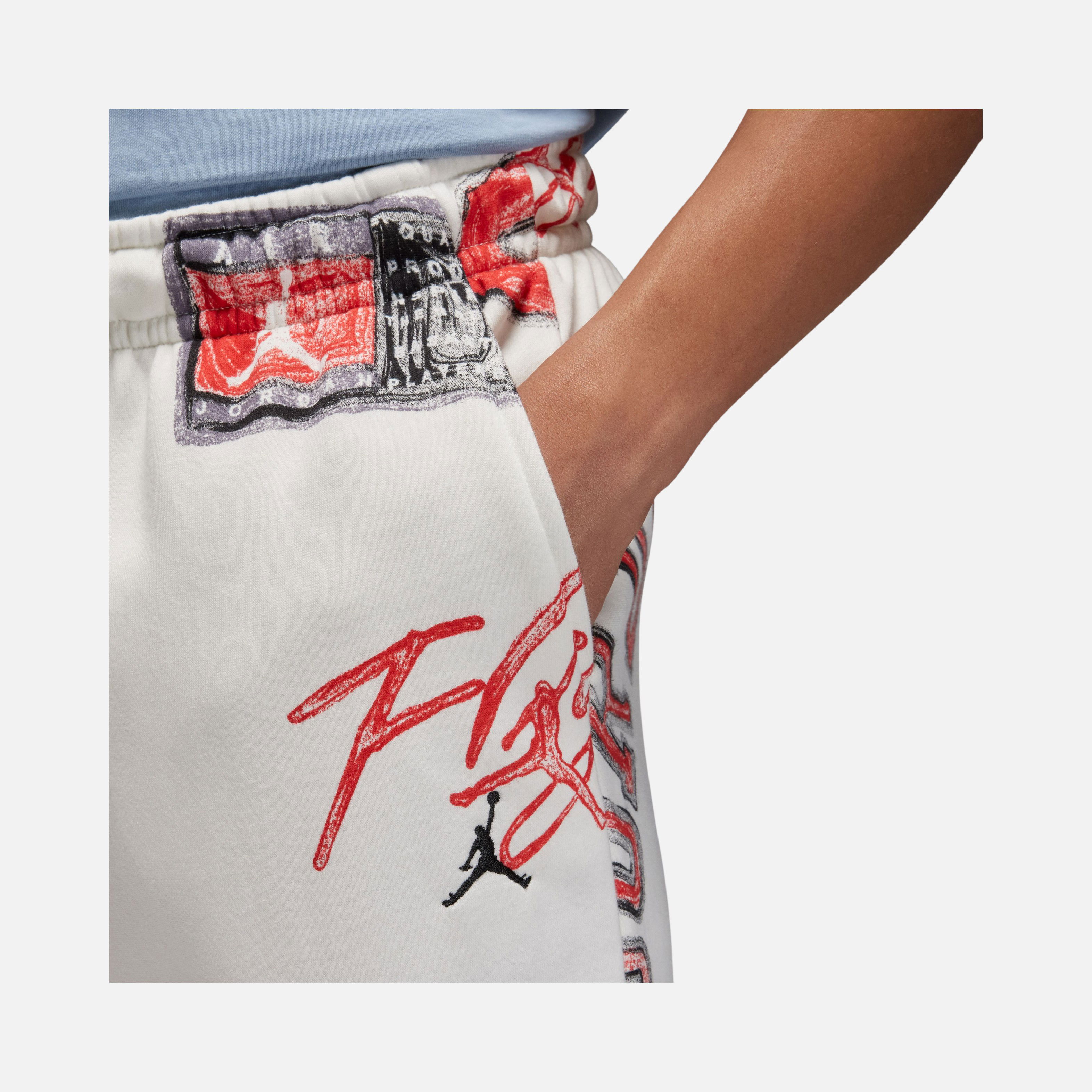 Nike Jordan Essentials Fleece All-Over Printed Erkek Eşofman Altı