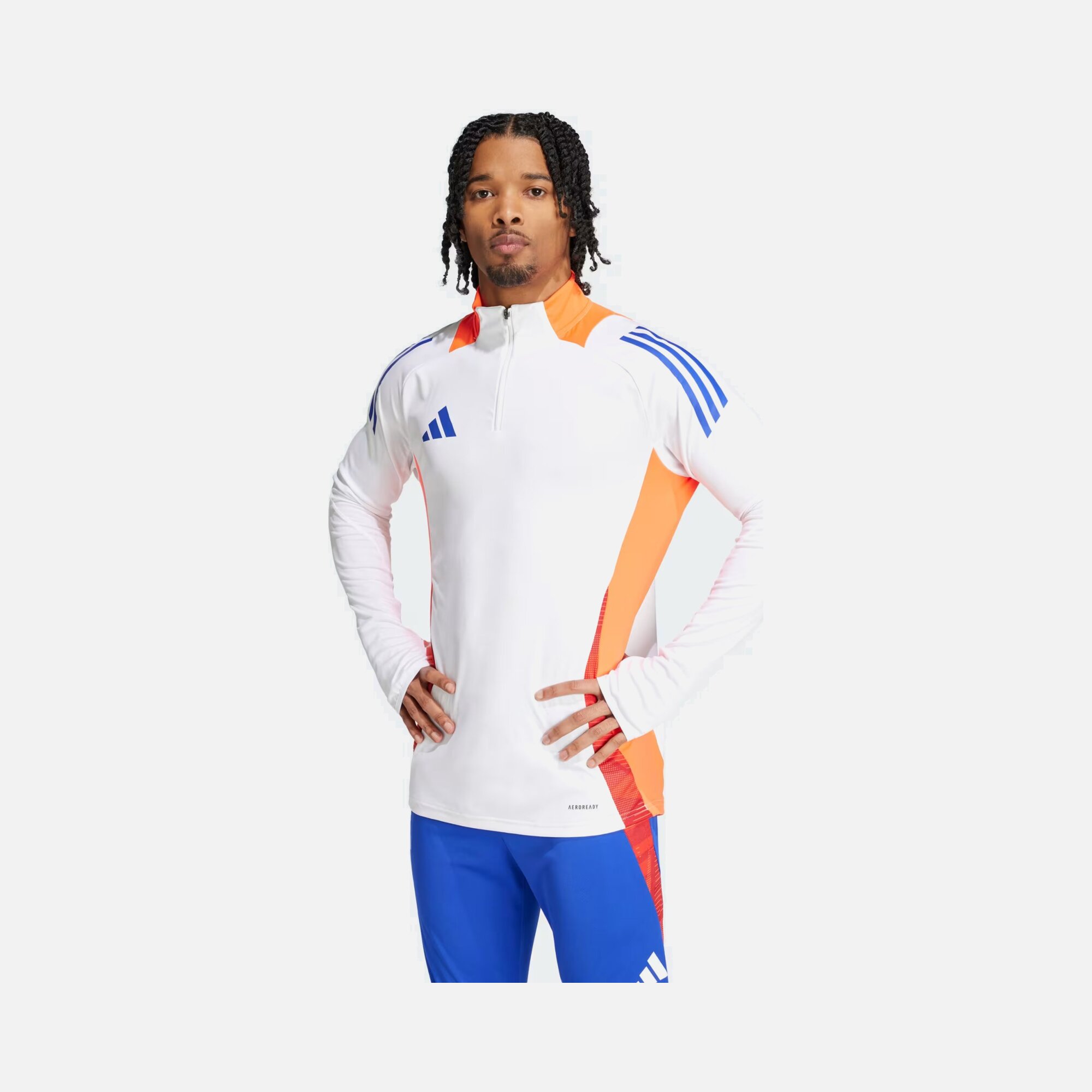 adidas Tiro 24 Competition 1/4 Zip Training Long-Sleeve Erkek Tişört