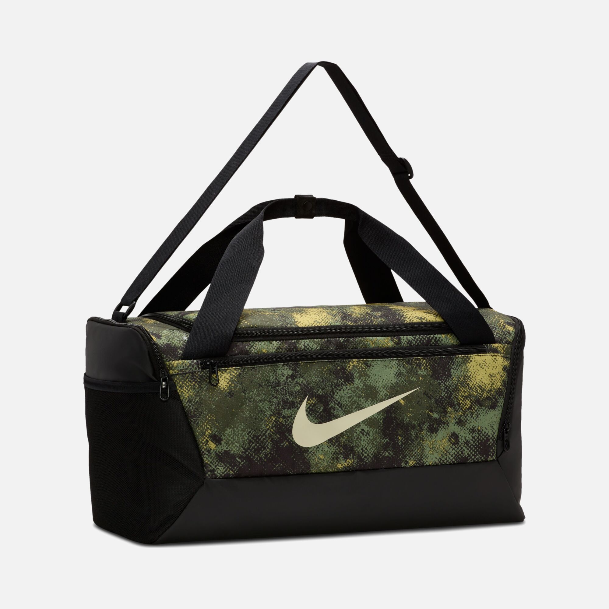 Nike Brasilia 9.5 Camouflage All Over Printed Training (Small - 41 L) Unisex Spor Çantası