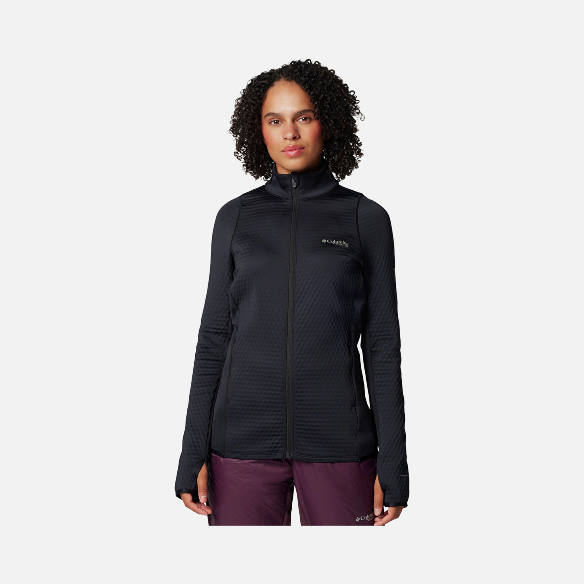 Columbia Triple Canyon Grid Fleece Omni-Wick™ Full-Zip Kadın Ceket