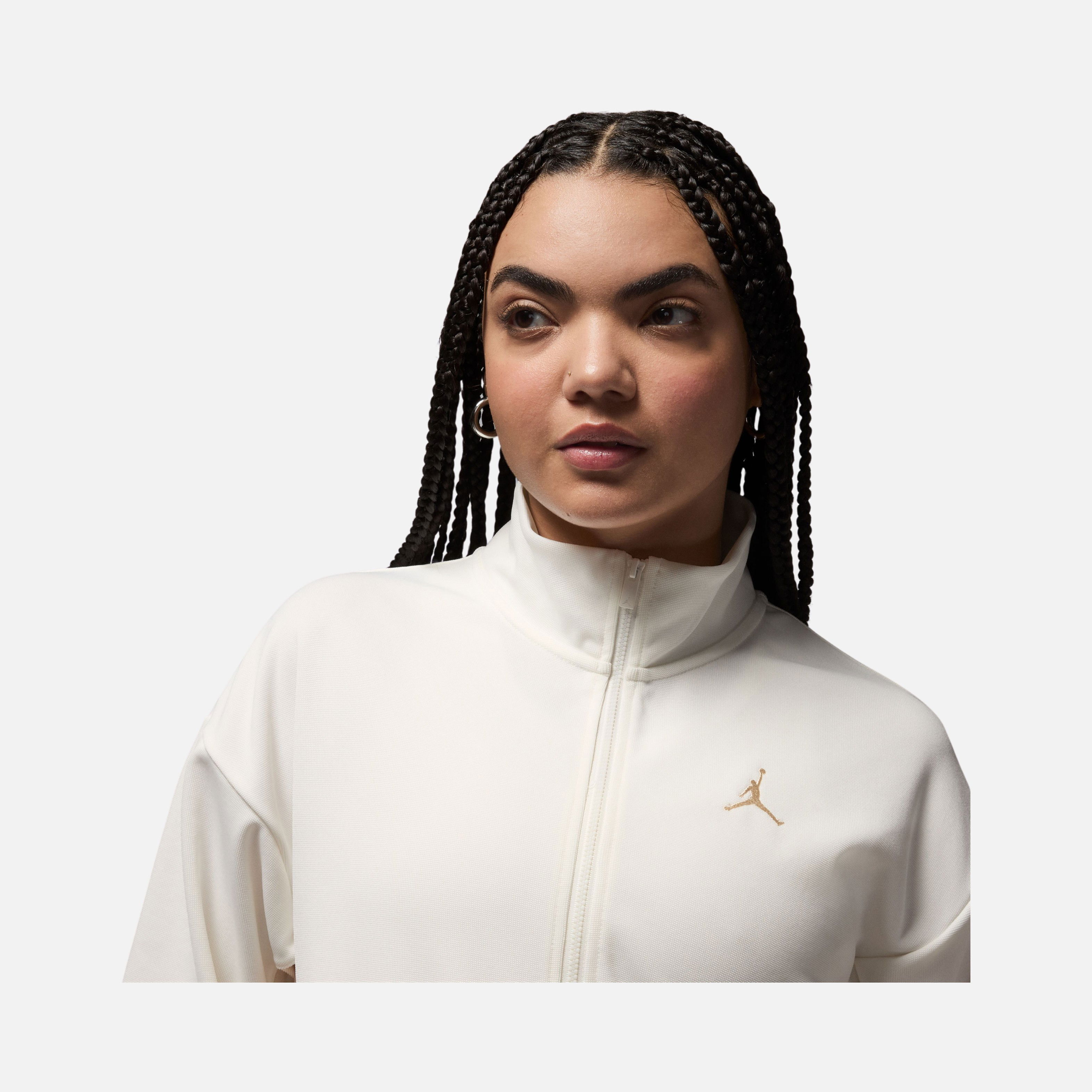 Nike Jordan Knit Colorblock Comfortable Full-Zip Kadın Ceket