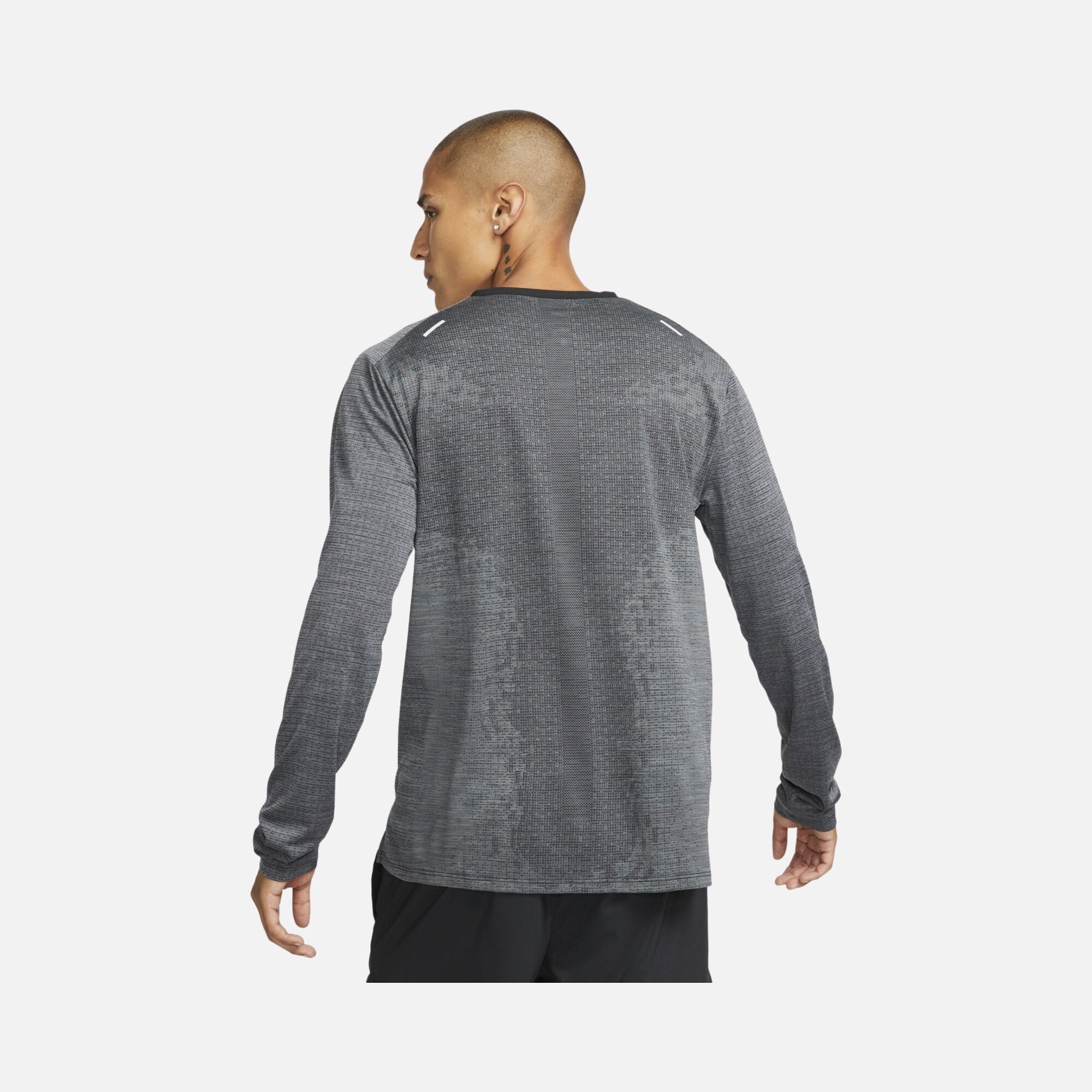 Nike Dri-Fit ADV Techknit Ultra Long-Sleeve Running Erkek Tişört
