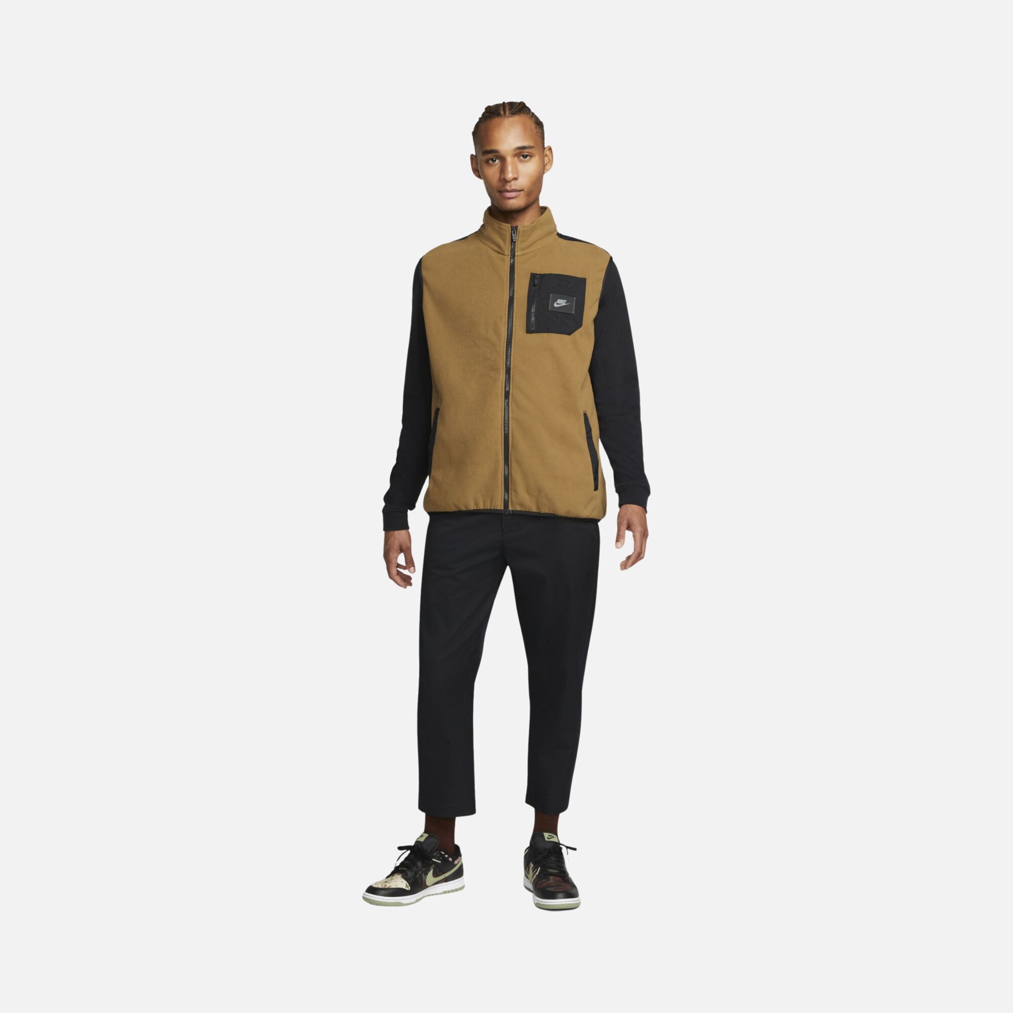 Nike Sportswear Therma-Fit Fleece Full-Zip Erkek Yelek