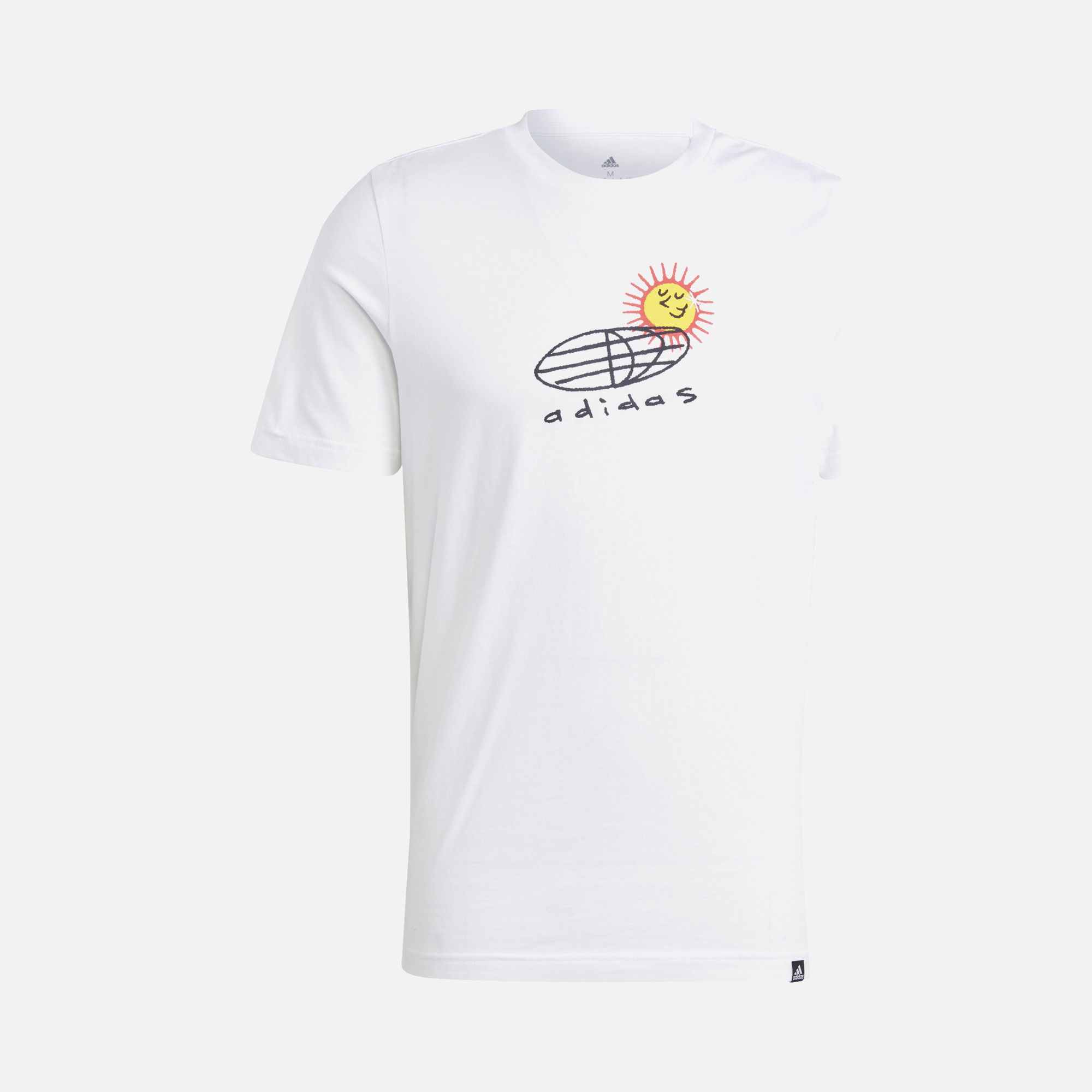 adidas Sportswear Elevated Doodle Puff Graphic Short-Sleeve Erkek Tişört