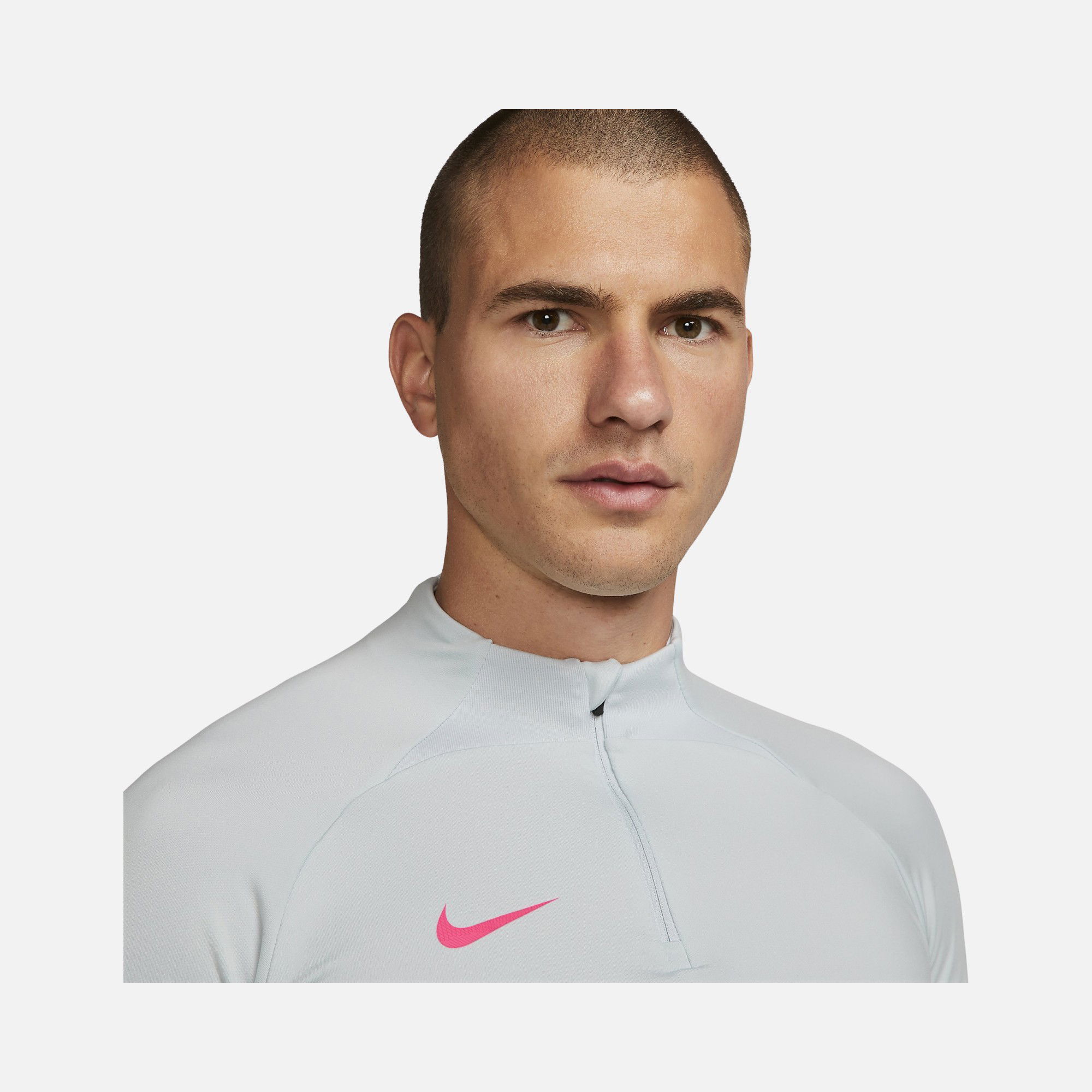 Nike Dri-Fit Strike Football Drill Top Half-Zip Long-Sleeve Erkek Tişört
