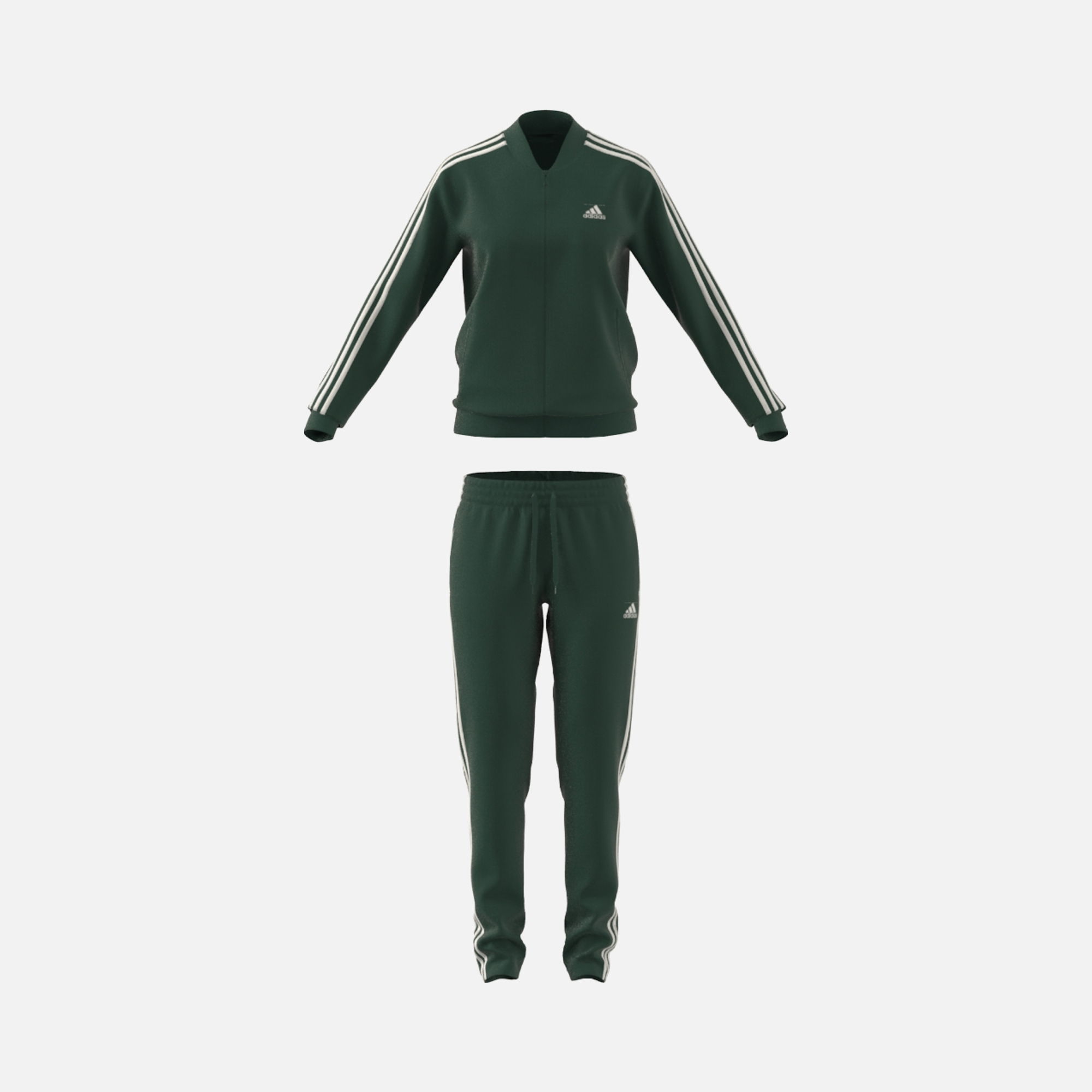 adidas Sportswear Essentials 3-Stripes Full-Zip Kadın Eşofman Takımı