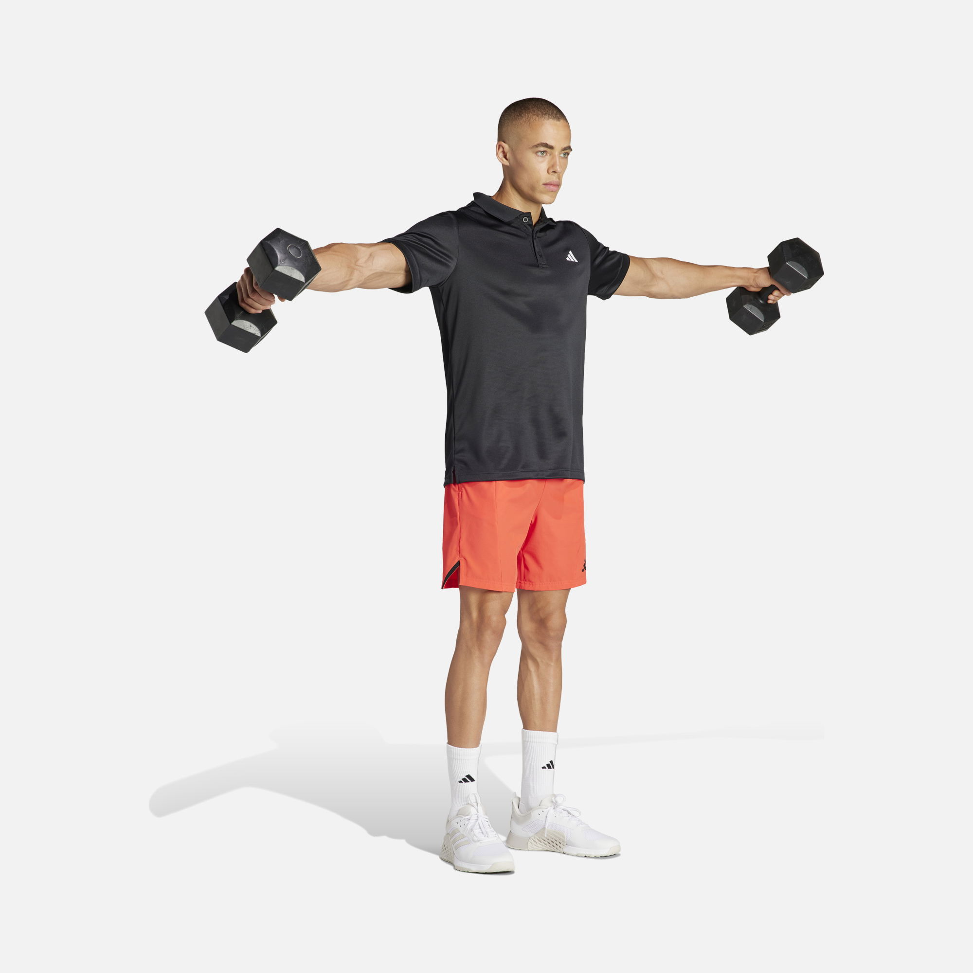 adidas AEROREADY Train Essentials Training Polo Short-Sleeve Erkek Tişört