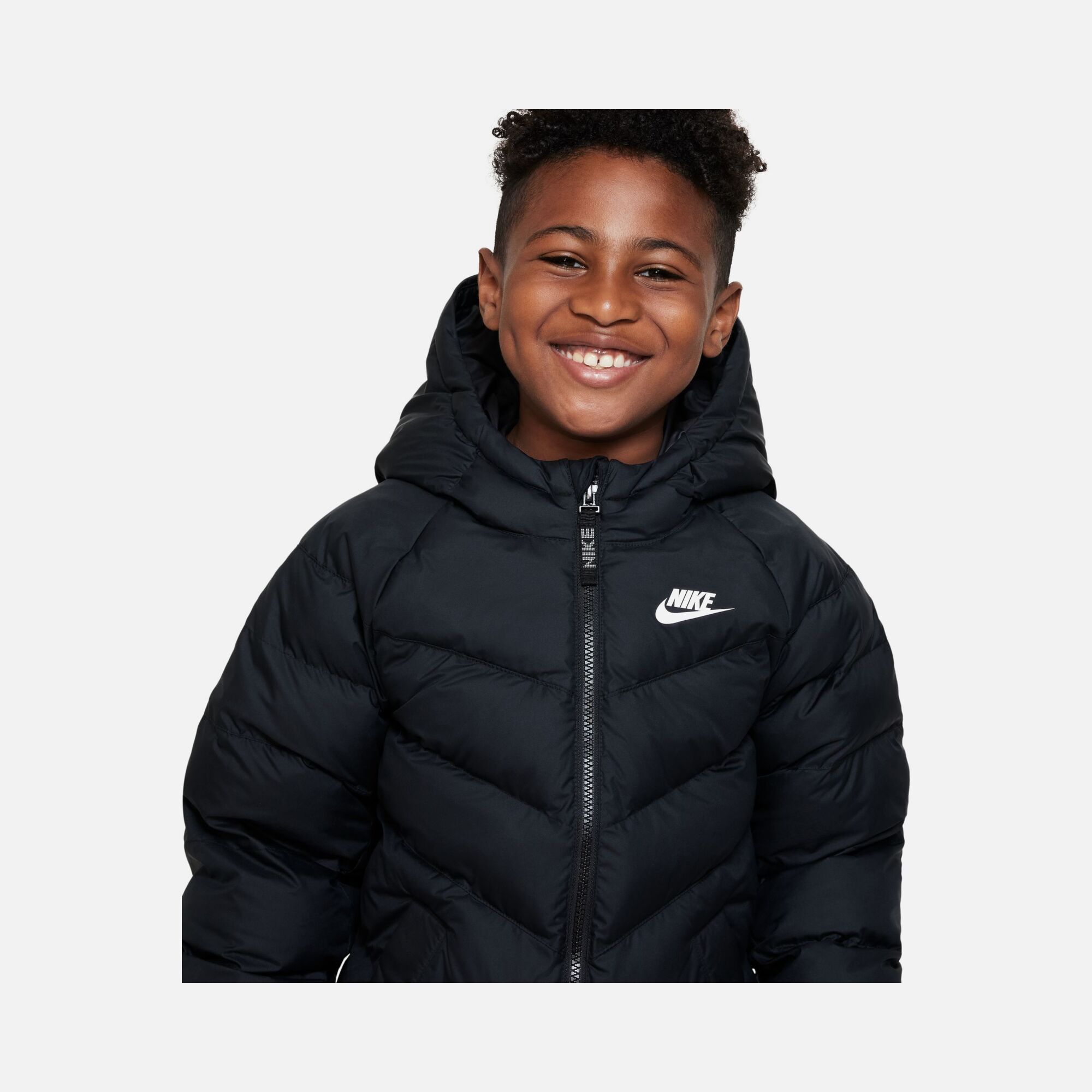 Nike Sportswear Synthetic-Fill FW22 Full-Zip Hoodie Çocuk Mont