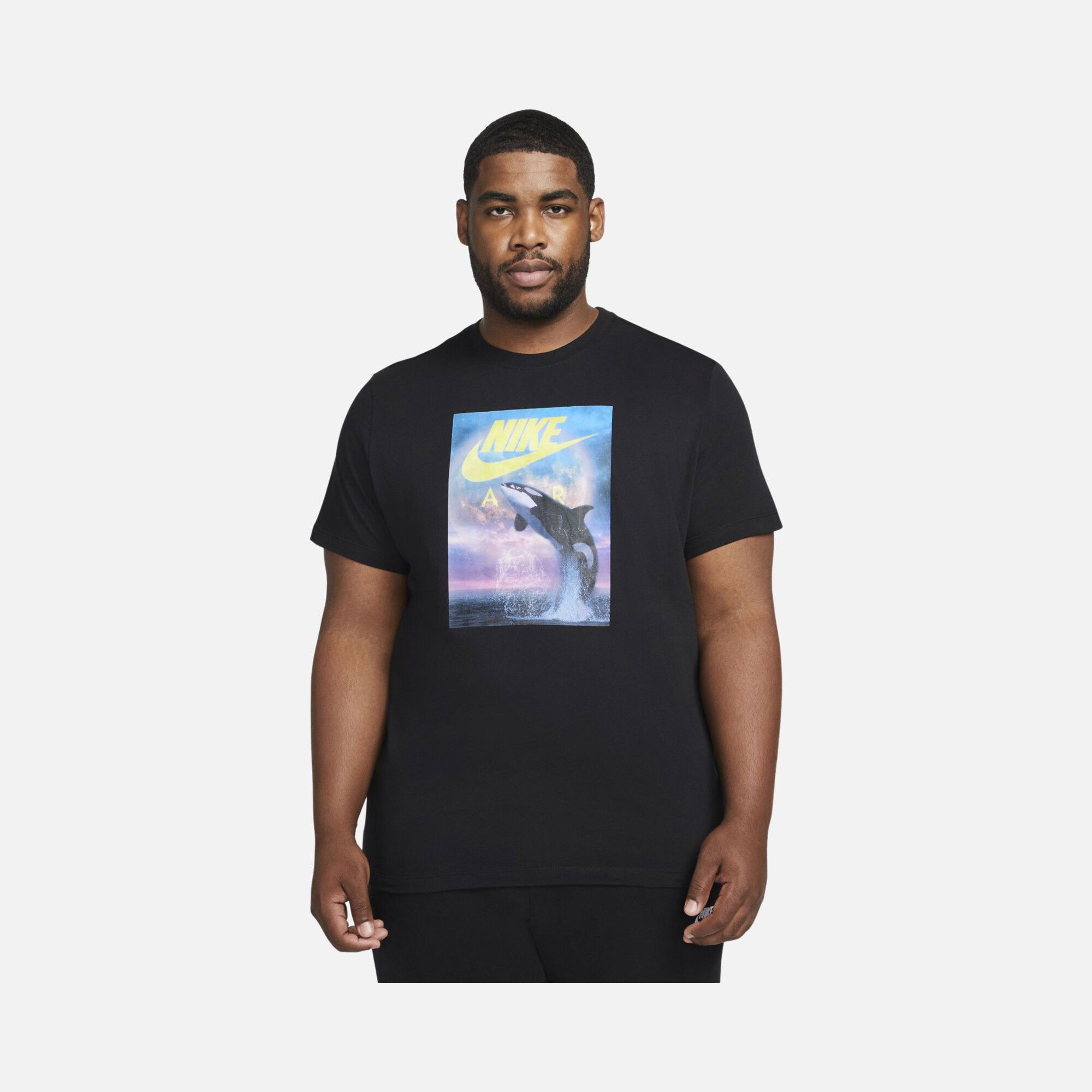 Nike Sportswear Whale Futura Photo Short-Sleeve Erkek Tişört