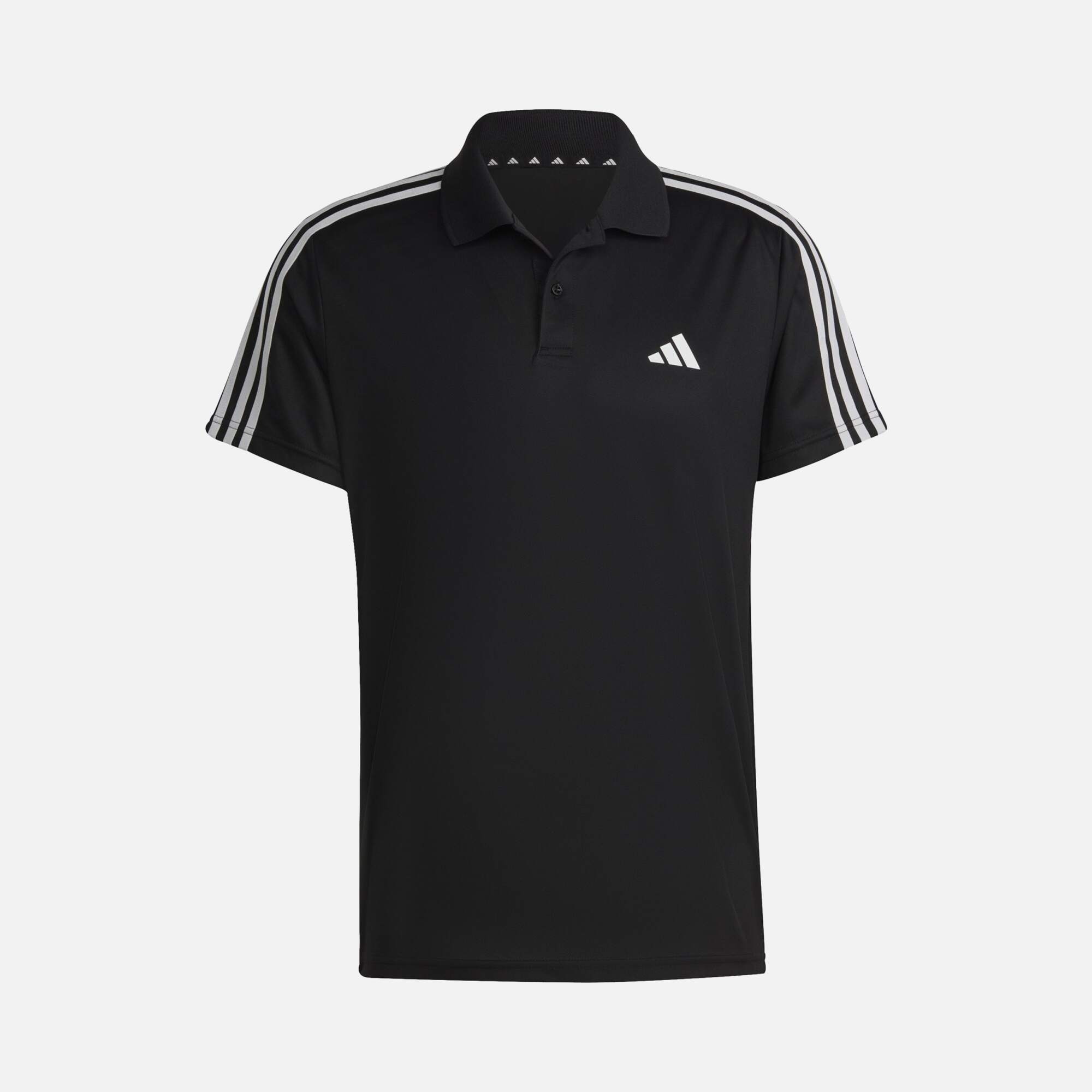 adidas Train Essentials Piqué 3-Stripes Training Polo Short-Sleeve Erkek Tişört