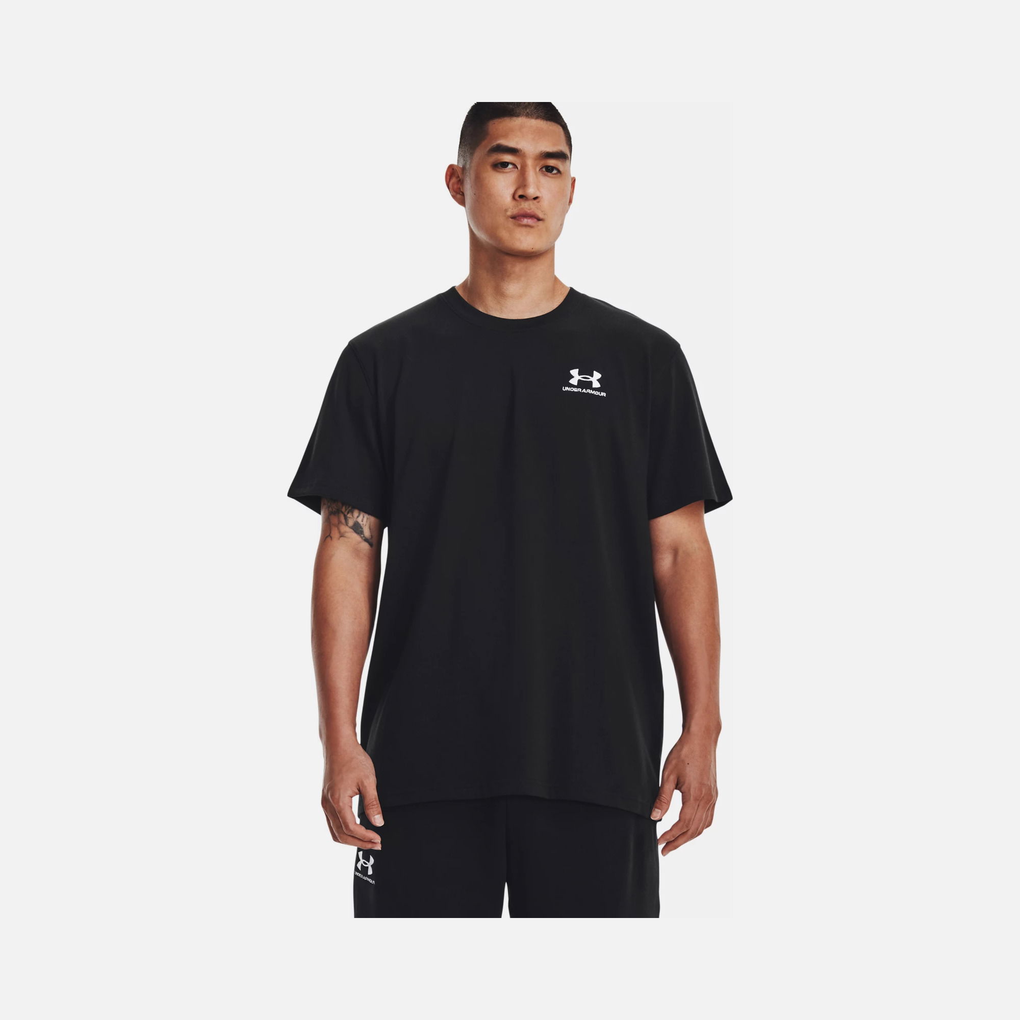 Under Armour Logo EMB Heavyweight Training Short-Sleeve Erkek Tişört