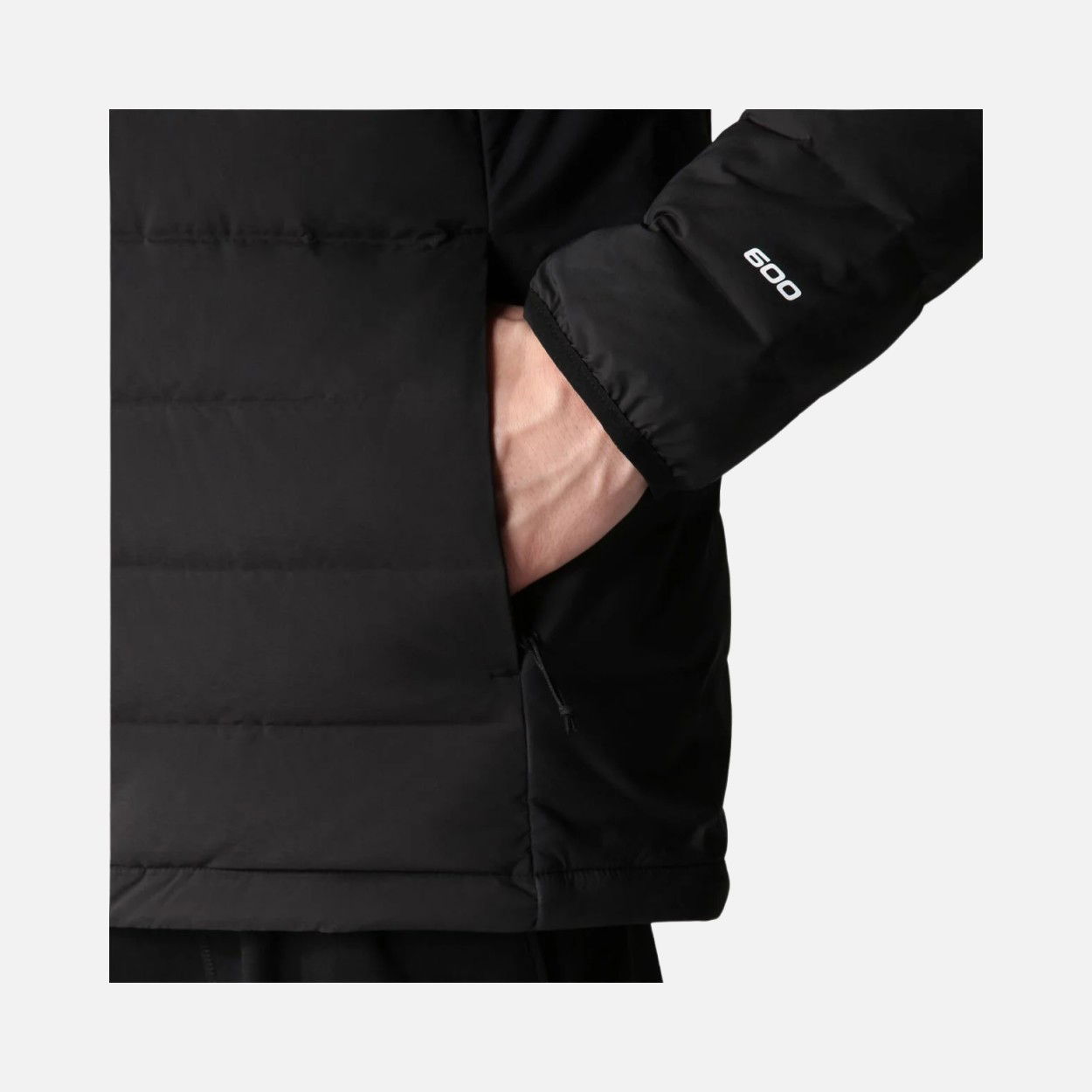 North Face Belleview Stretch Goose Down 600 Packable Full-Zip Erkek Mont