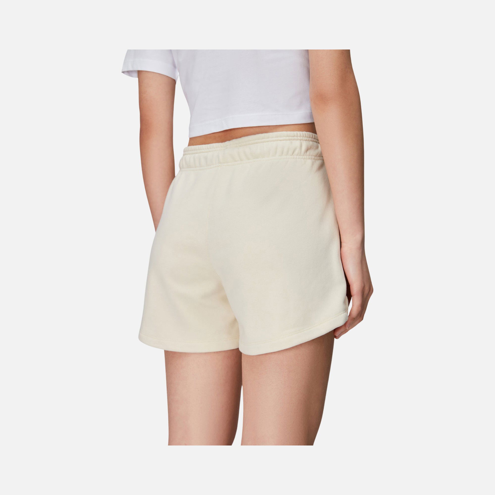 WWF Sportswear Sincap Embroidered Regular-Fit High Waist Kadın Şort