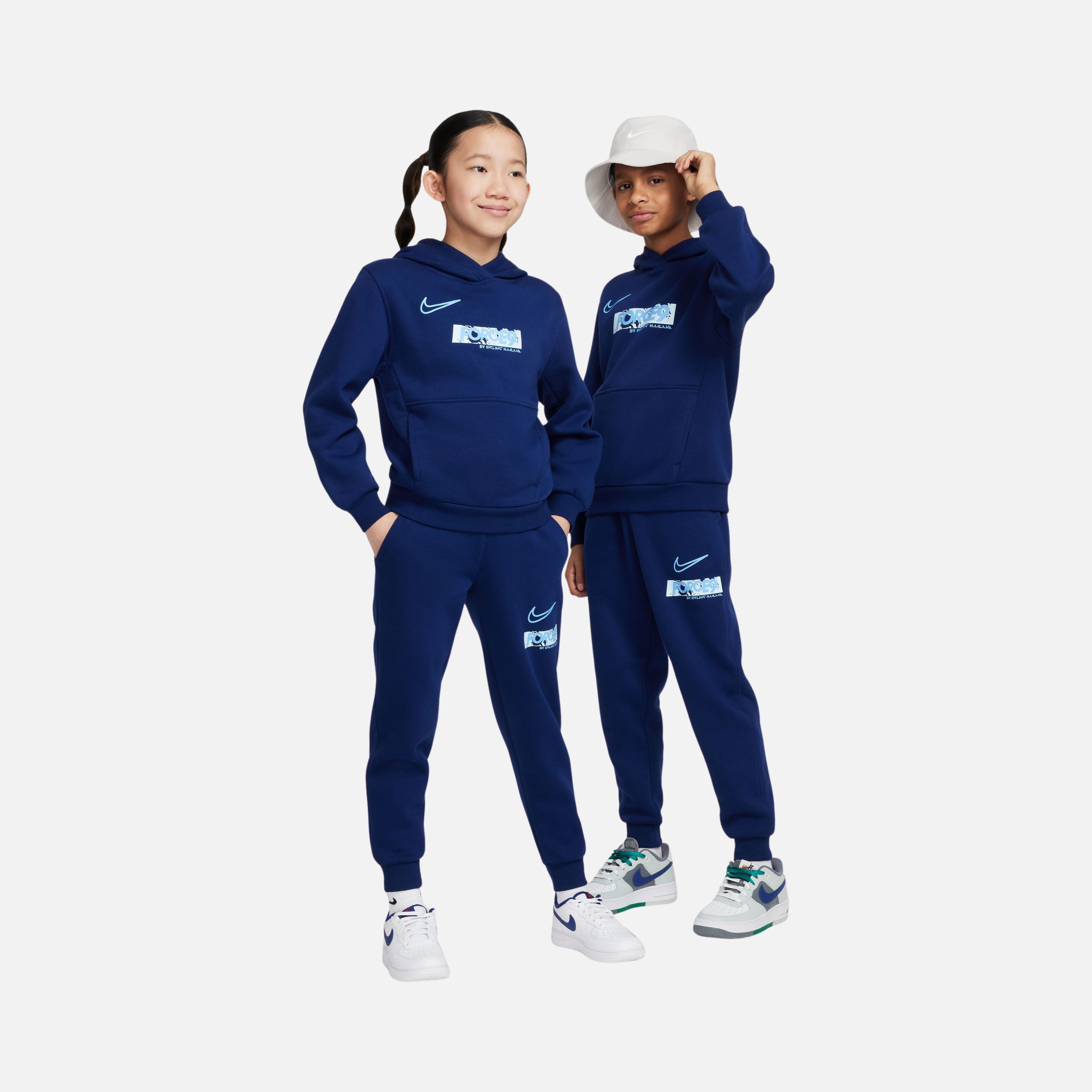 Nike Club Fleece ''Erling Haaland Force9'' Graphic Football Academy  Çocuk Eşofman Altı